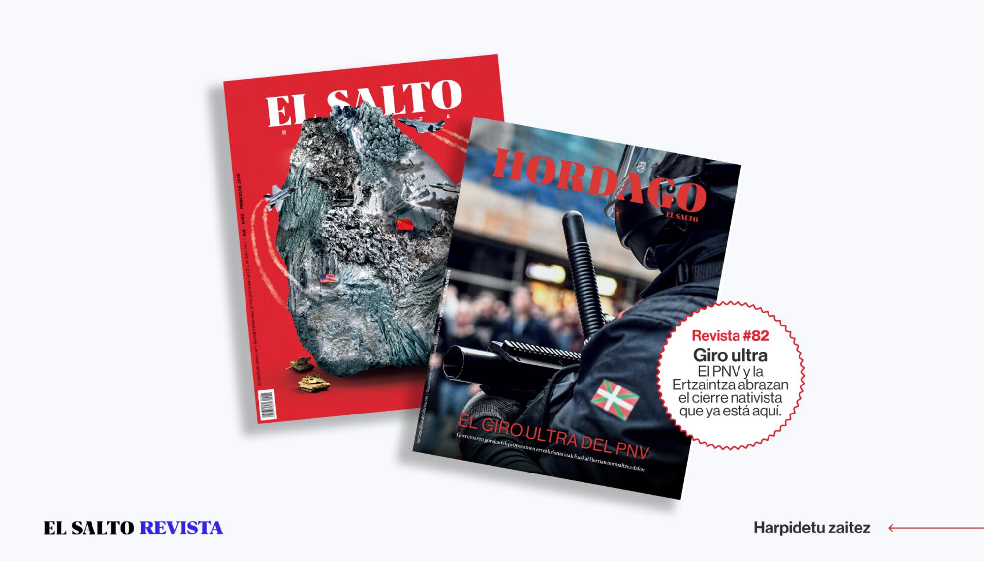 Hordago 82 portada doble