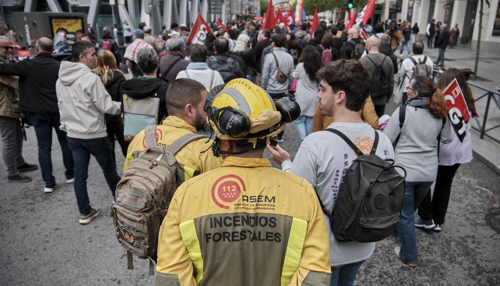 Manifestación 1 mayo madrid intereccional galeria - 2