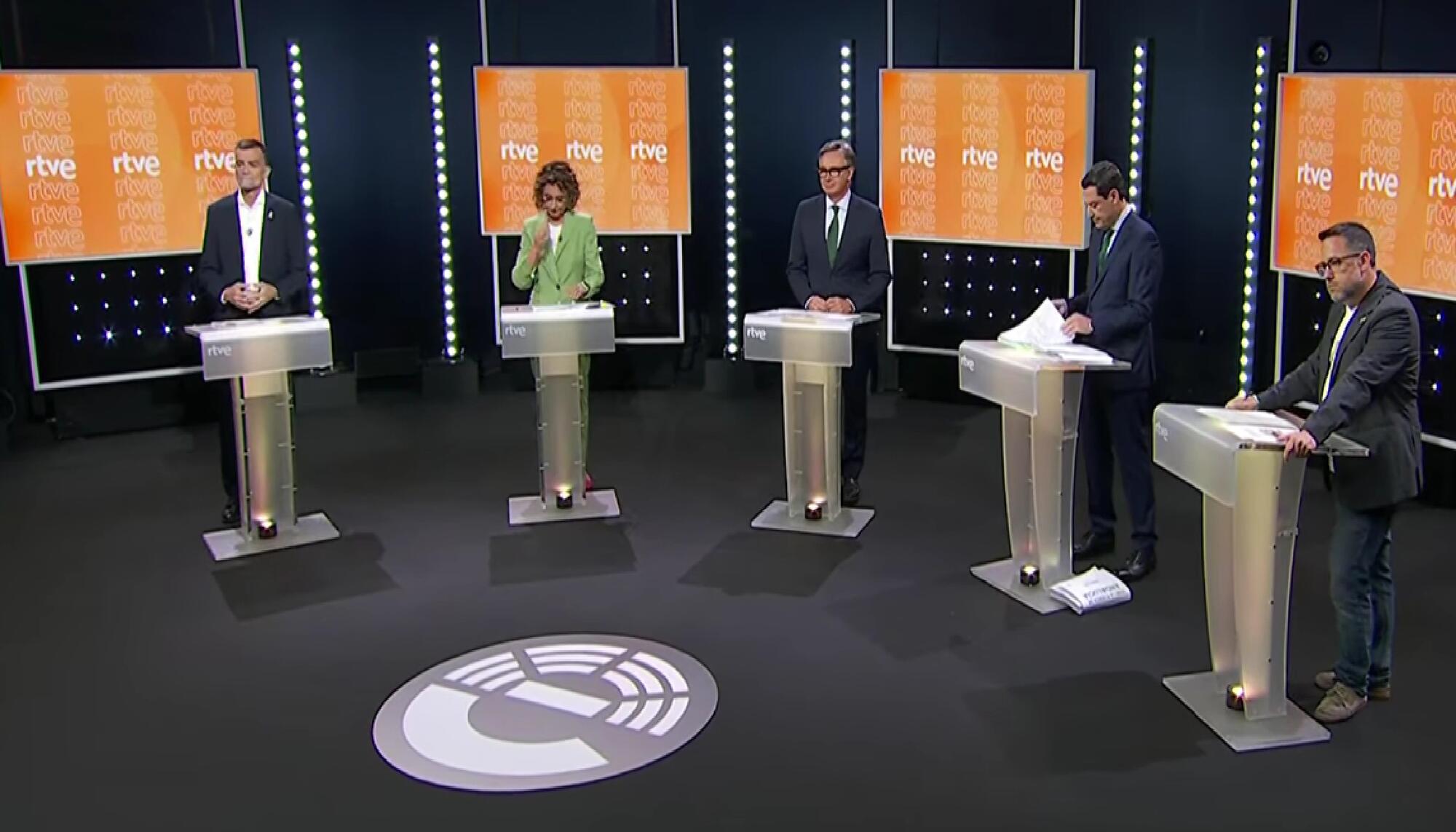Debate electoral andaluz