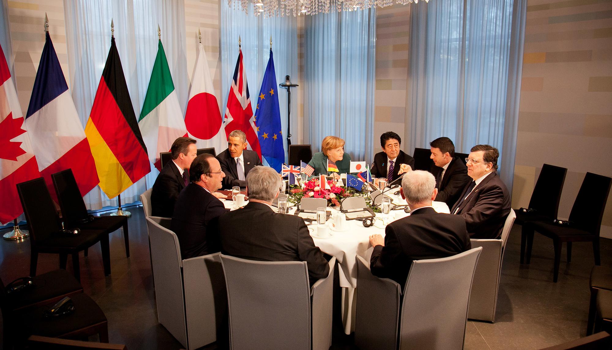 G7 Grupo de los 7 Cumbre