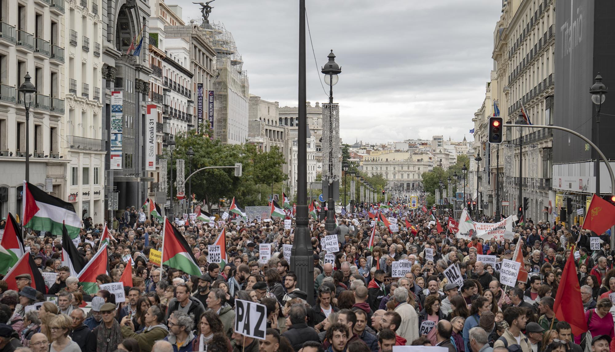 Palestina manifestación Madrid - 3