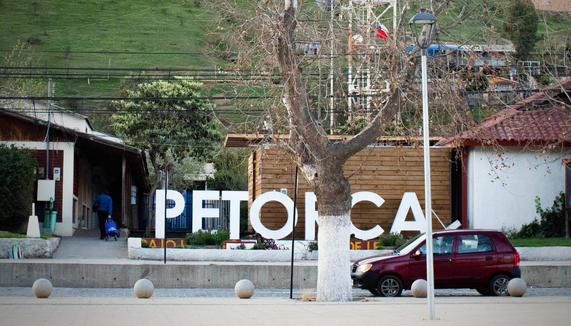 Calle de Petorca, comuna en la Región de Valparaíso, en la zona central de Chile, en la Provincia de Petorca.