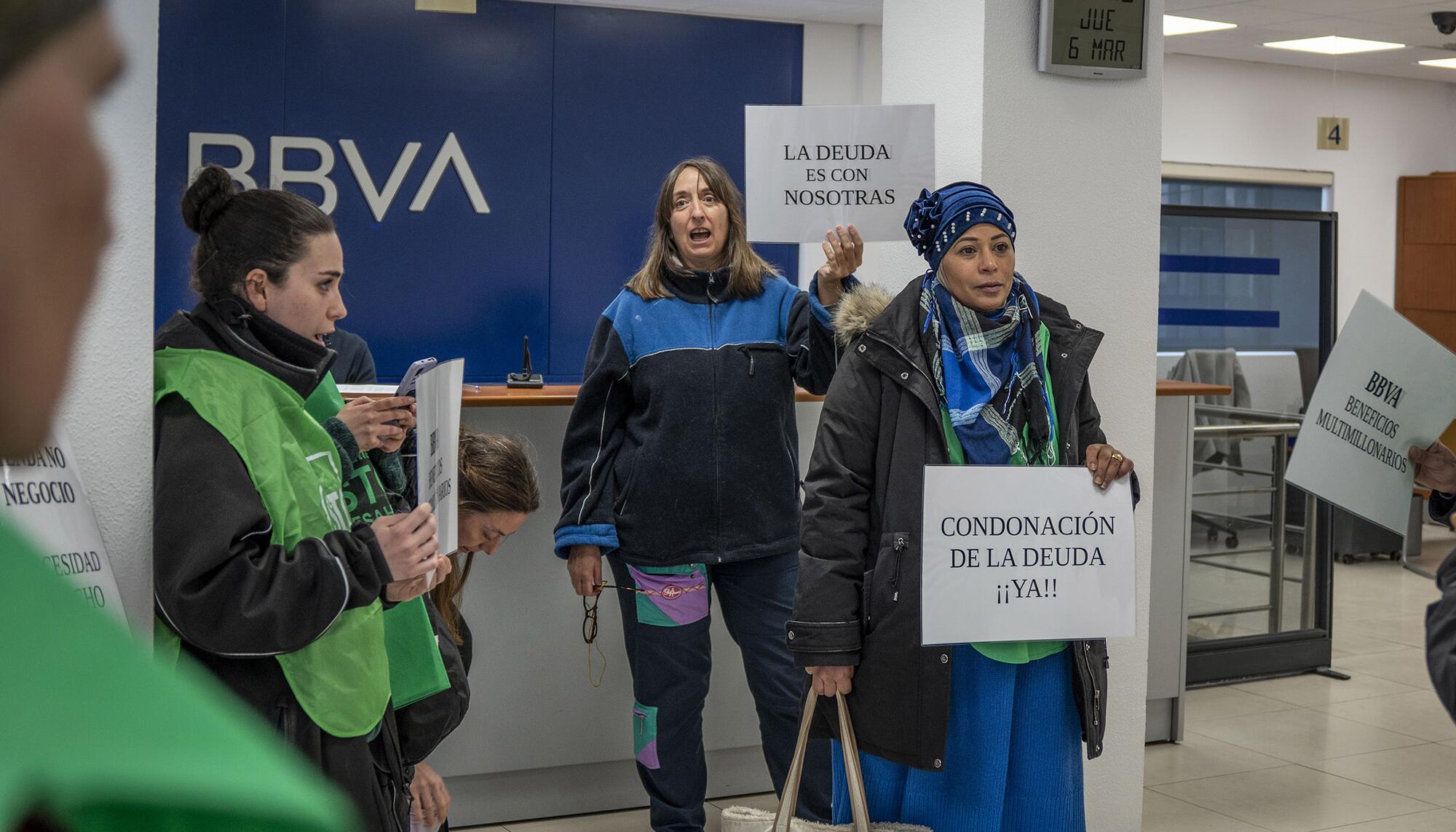 PAH Vallecas en BBVA - 5