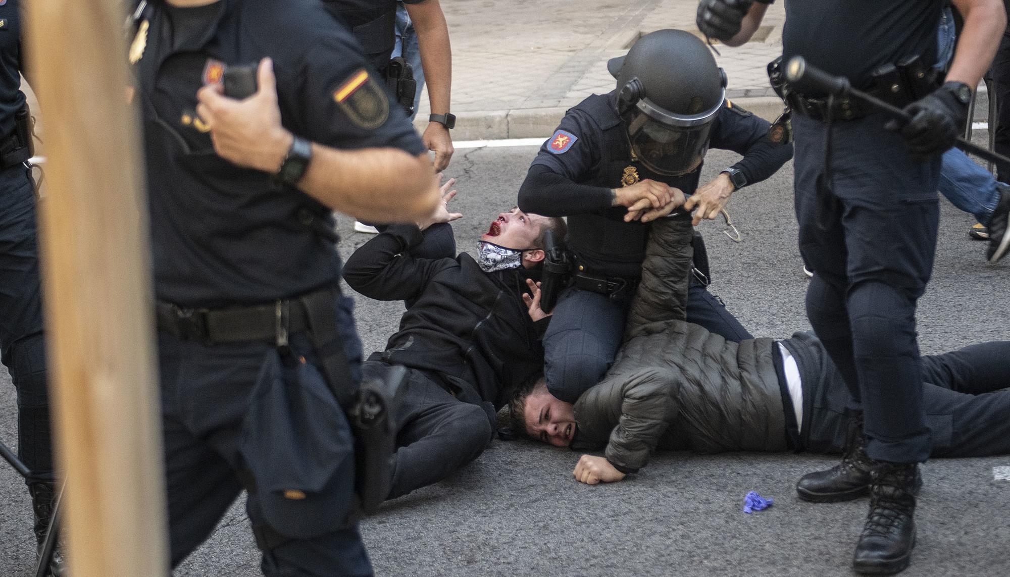 Detenciones en Vallecas