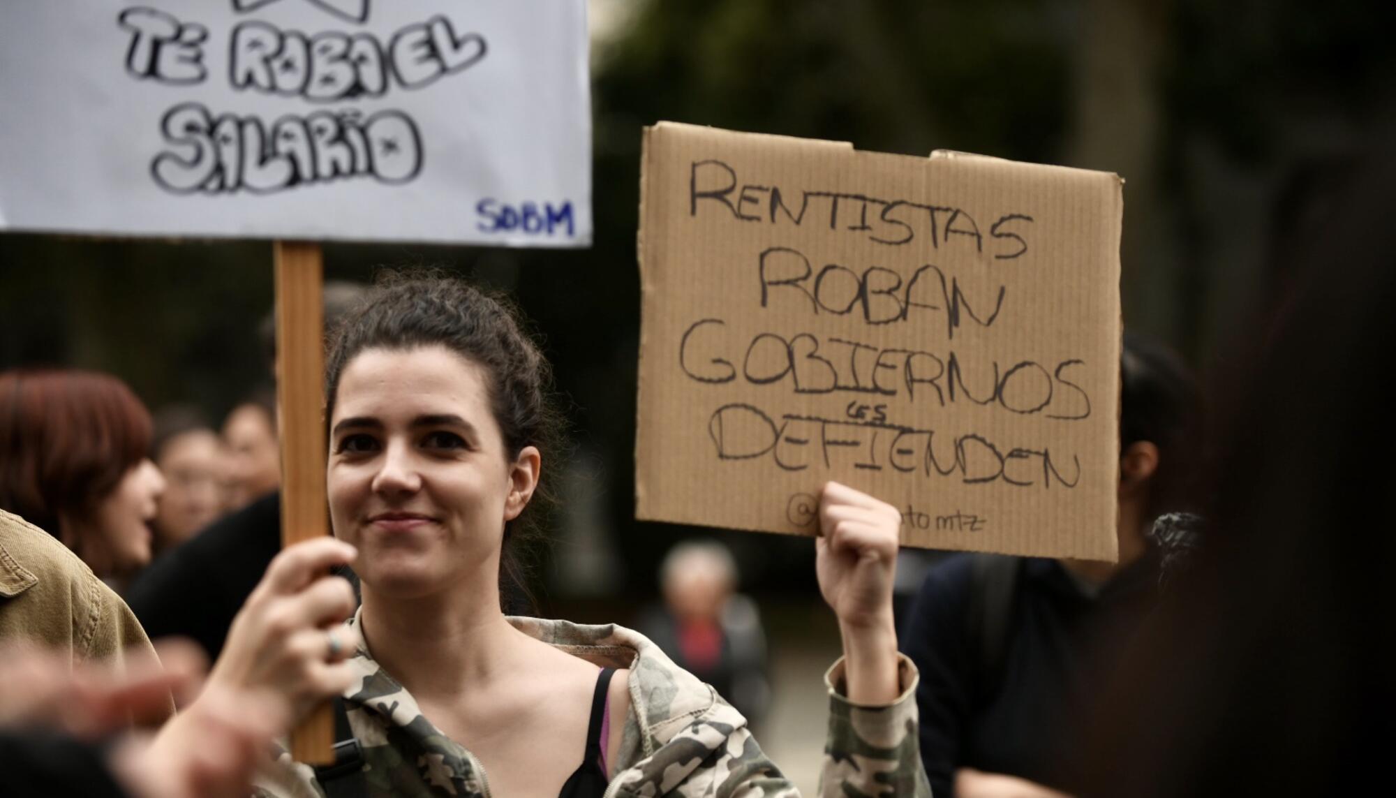 Decenas de miles de personas tomaron Madrid el 13 de octubre de 2024 para protestar por la falta de medidas para contener los precios del alquiler. - 9