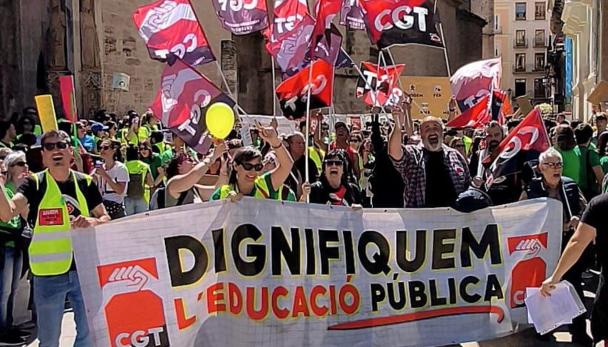 Huelga educacion marzo 26 pais valencia