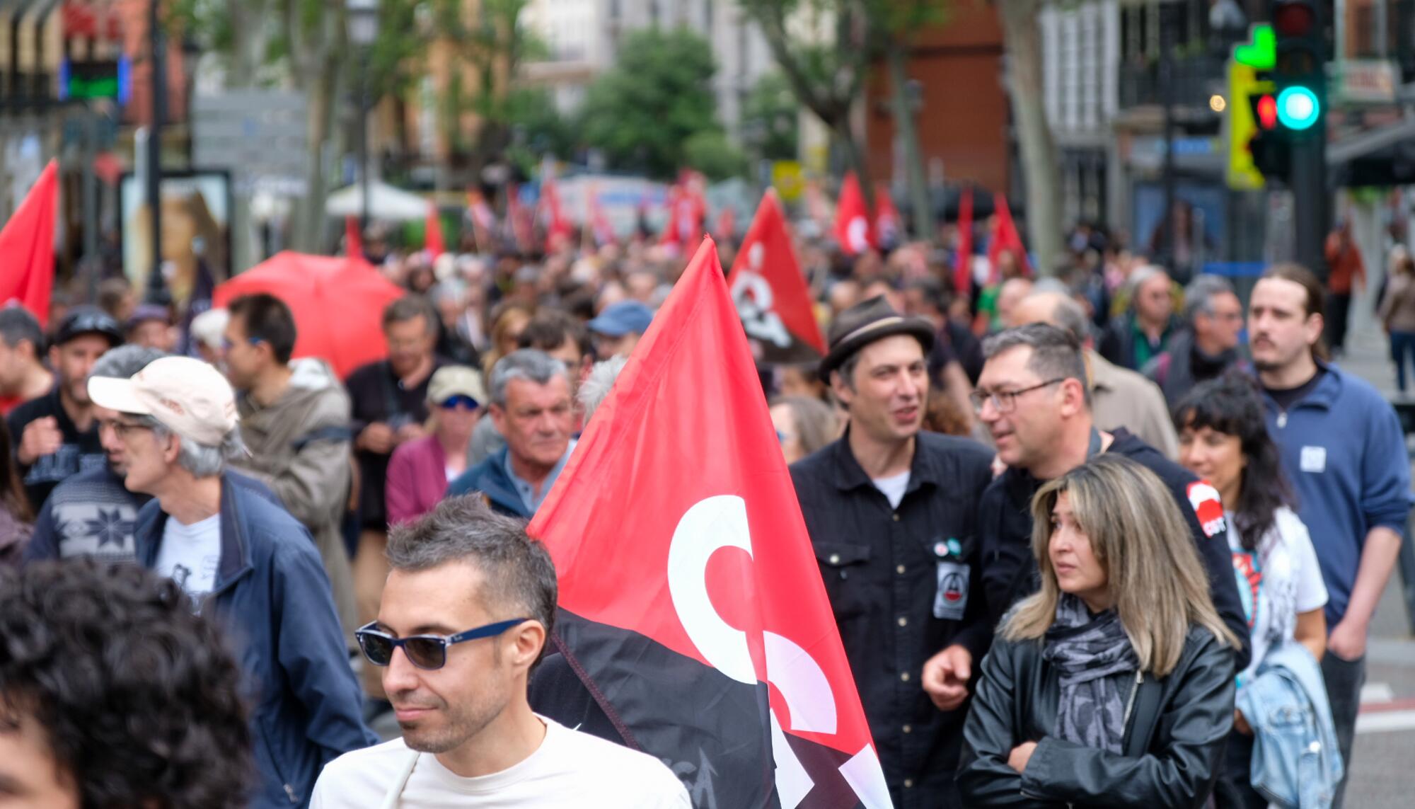 Manifestación 1 mayo madrid intereccional 2