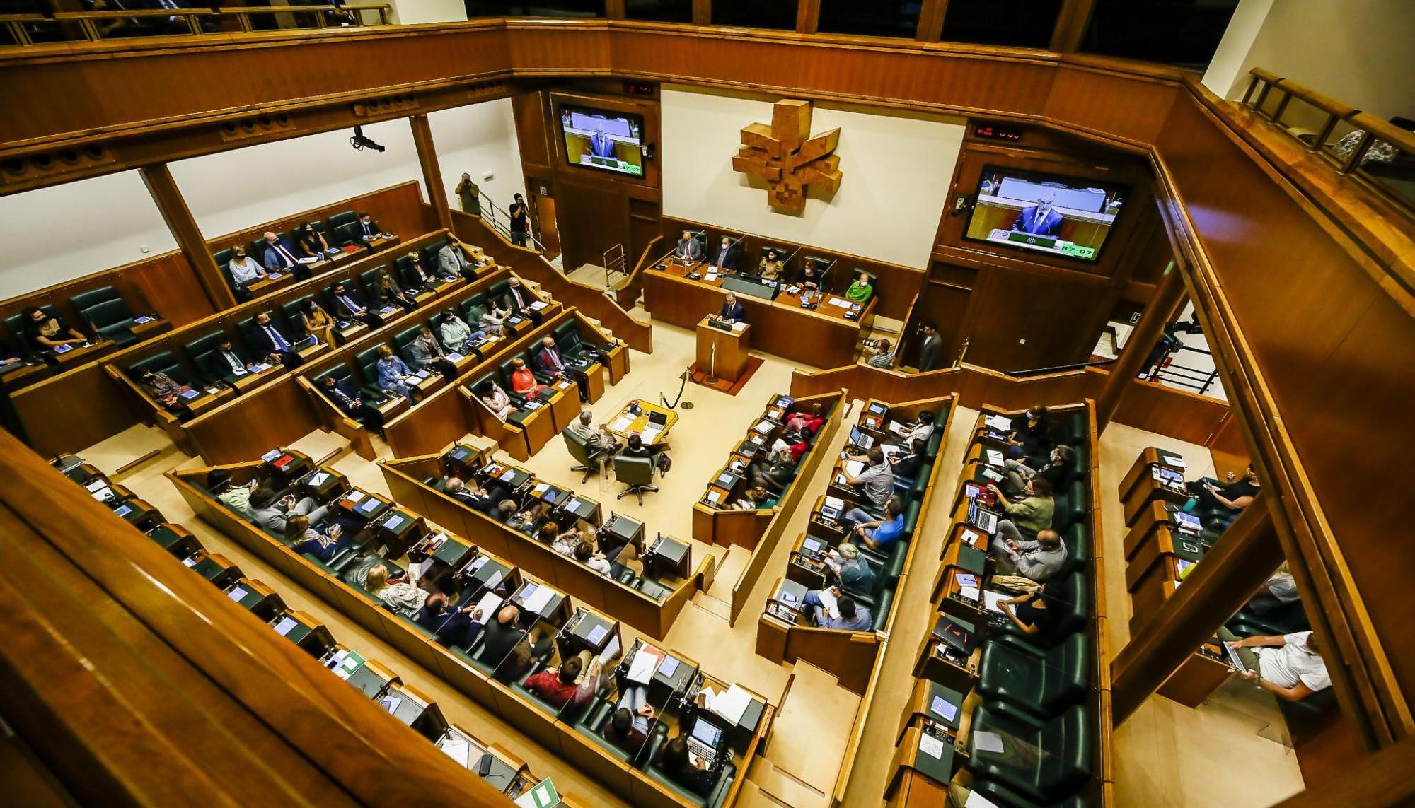 Parlamento Vasco lehendakari