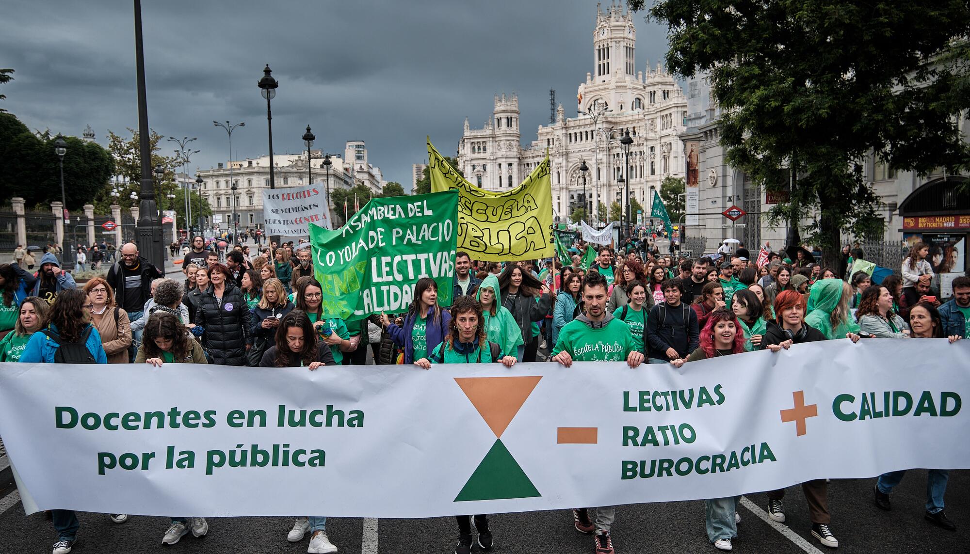 Huelga de profesores 22.05 - 4