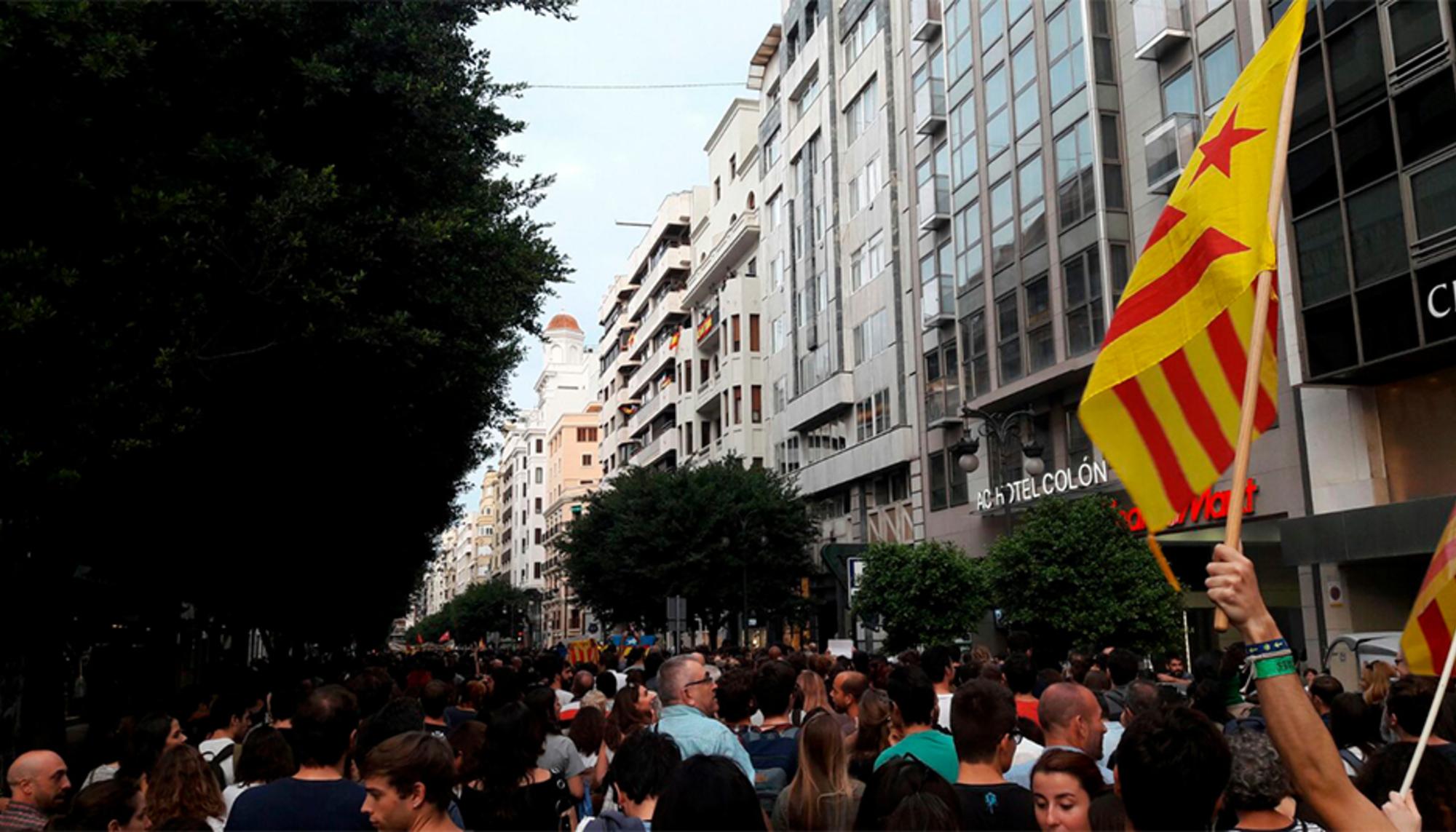 manifestació valència