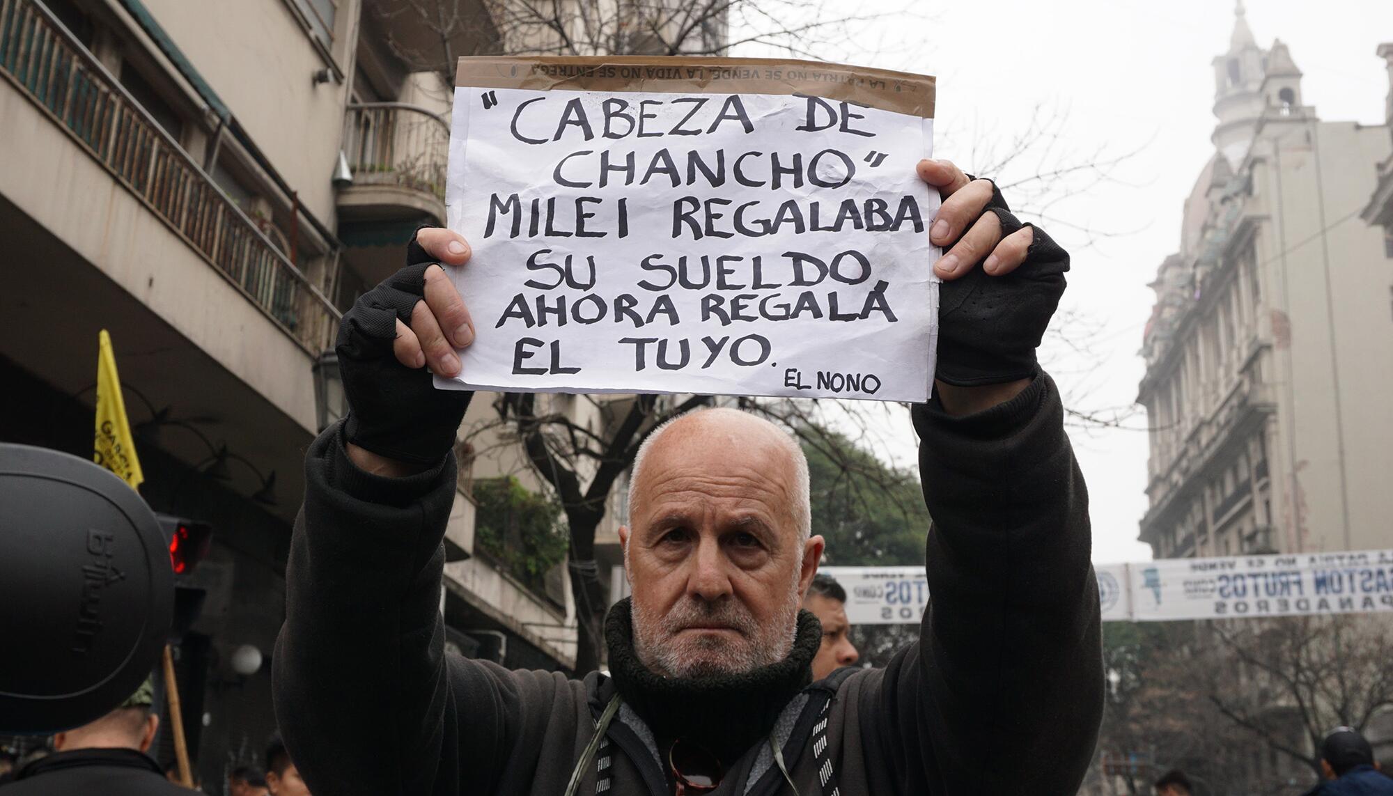 Protesta Milei Buenos Aires - 5