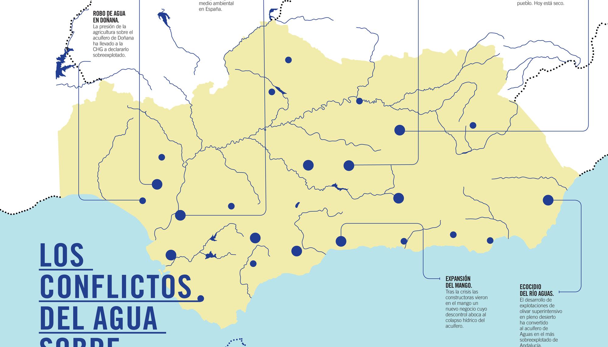 Los conflictos del agua en Andalucía