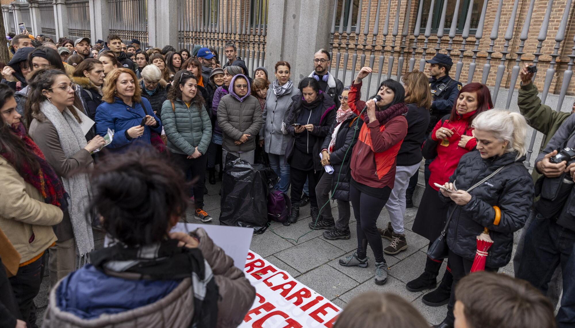 Concentración sector social asesinato Badajoz - 1