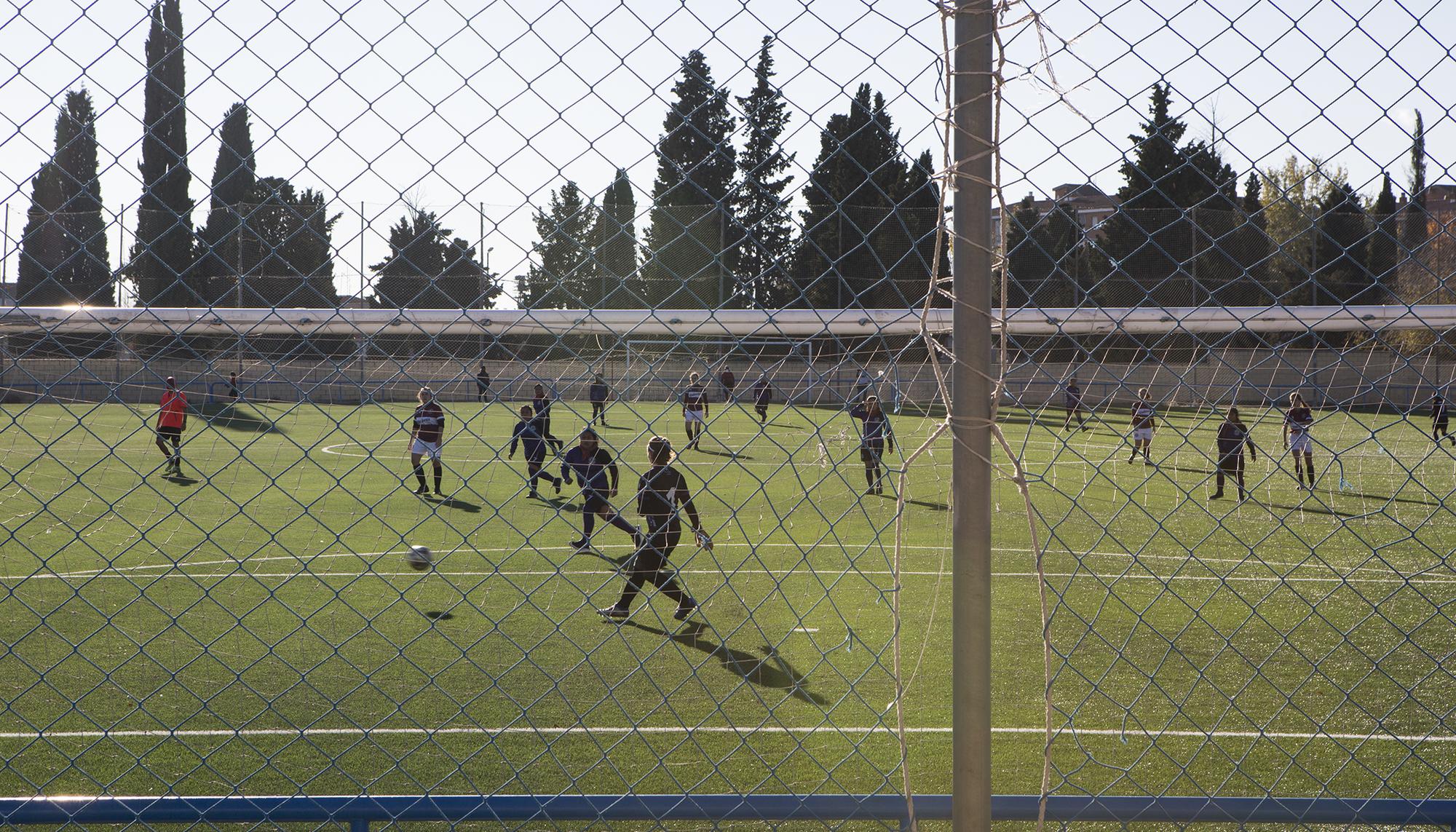 Partido de fútbol con las Independientes de Vallecas. Fin de la Gira zapatista. - 12