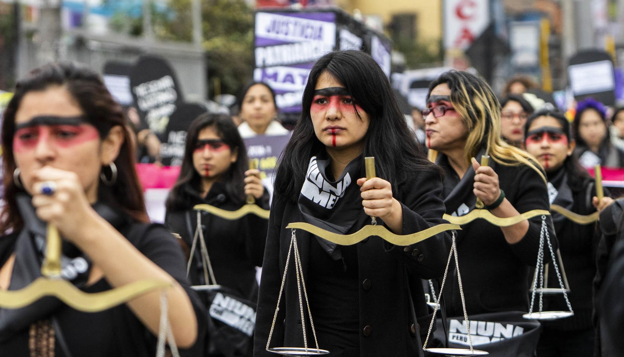 Manifestacion Lima Feminicidios 2