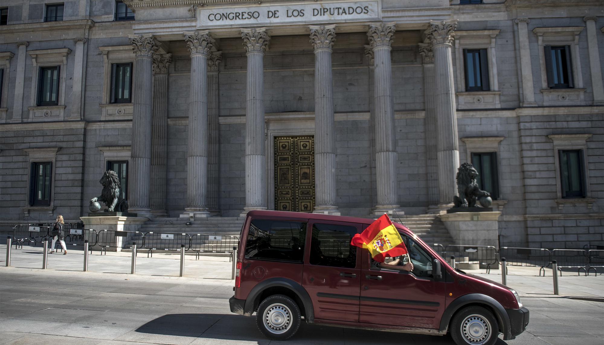 Congreso Diputados Bandera España