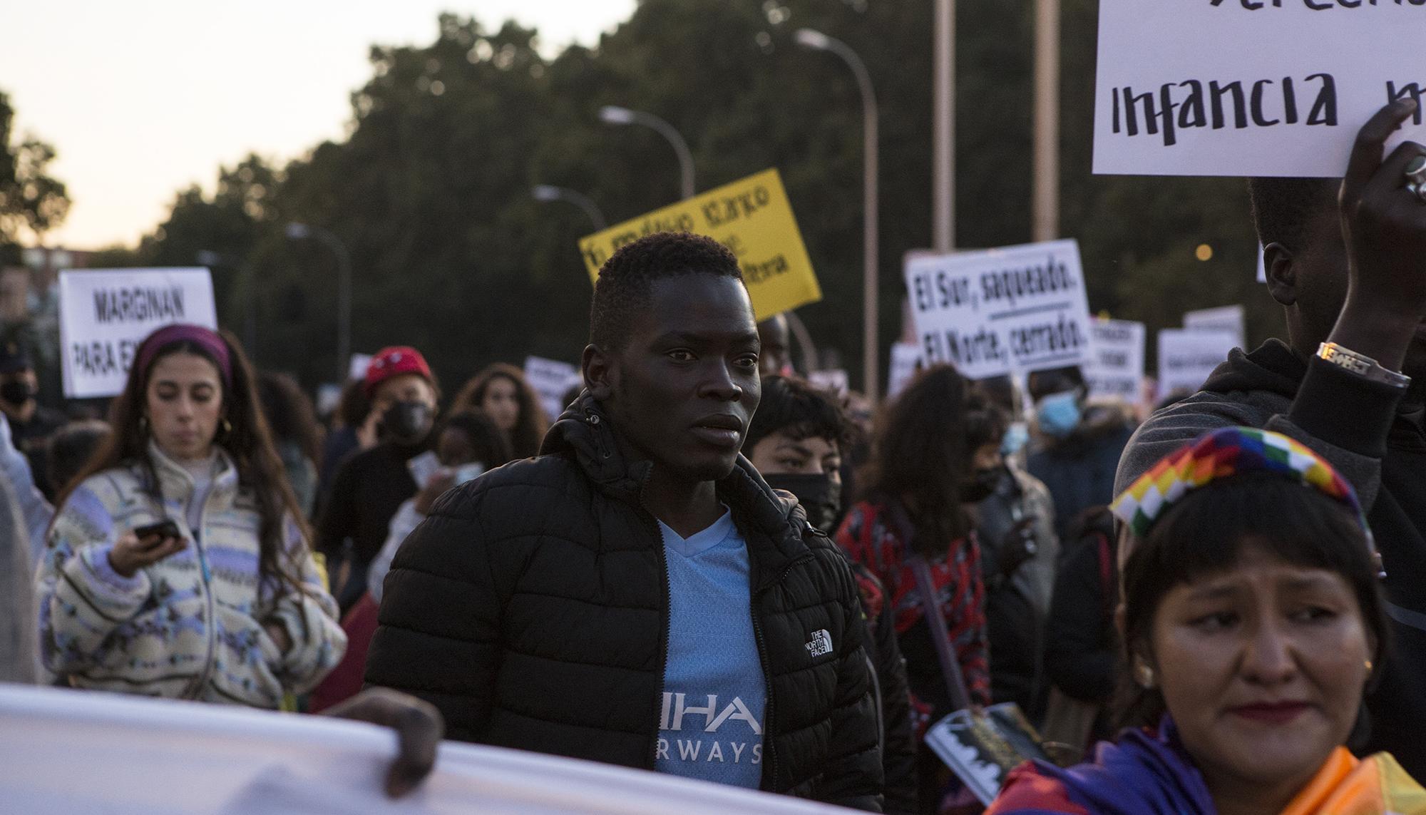 Manifestación antirracista en Madrid: Contra la violencia racista y los delitos de odio - 7