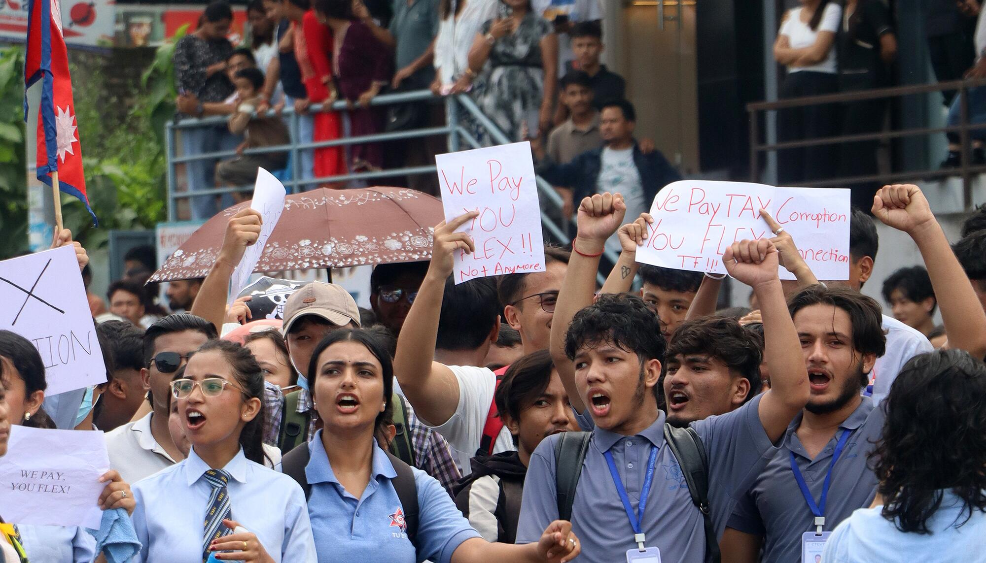 Nepal gen Z