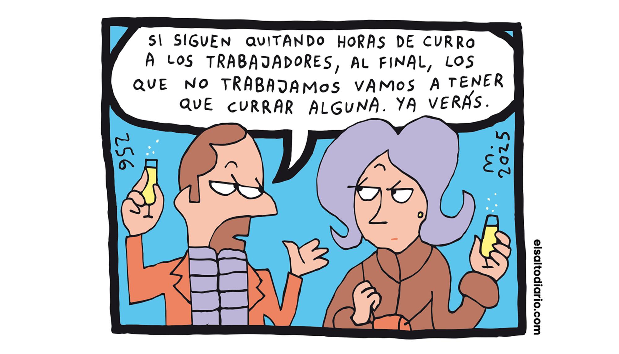 Cuidado con la reducción de jornada