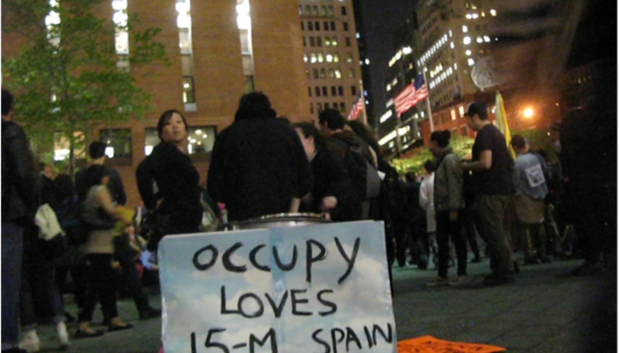 Occupy loves 15M