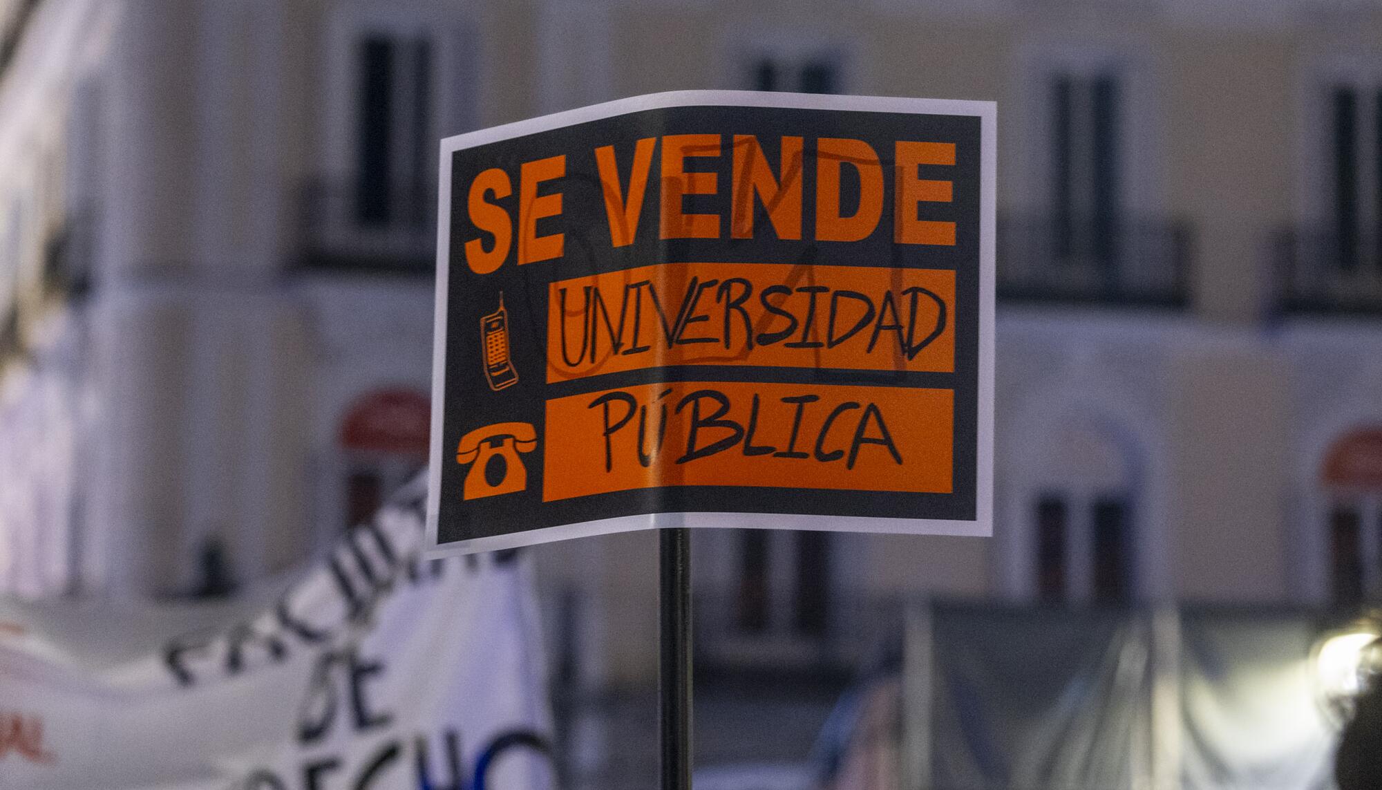Manifestación defensa de la Universidad pública 27-11-25 - 9