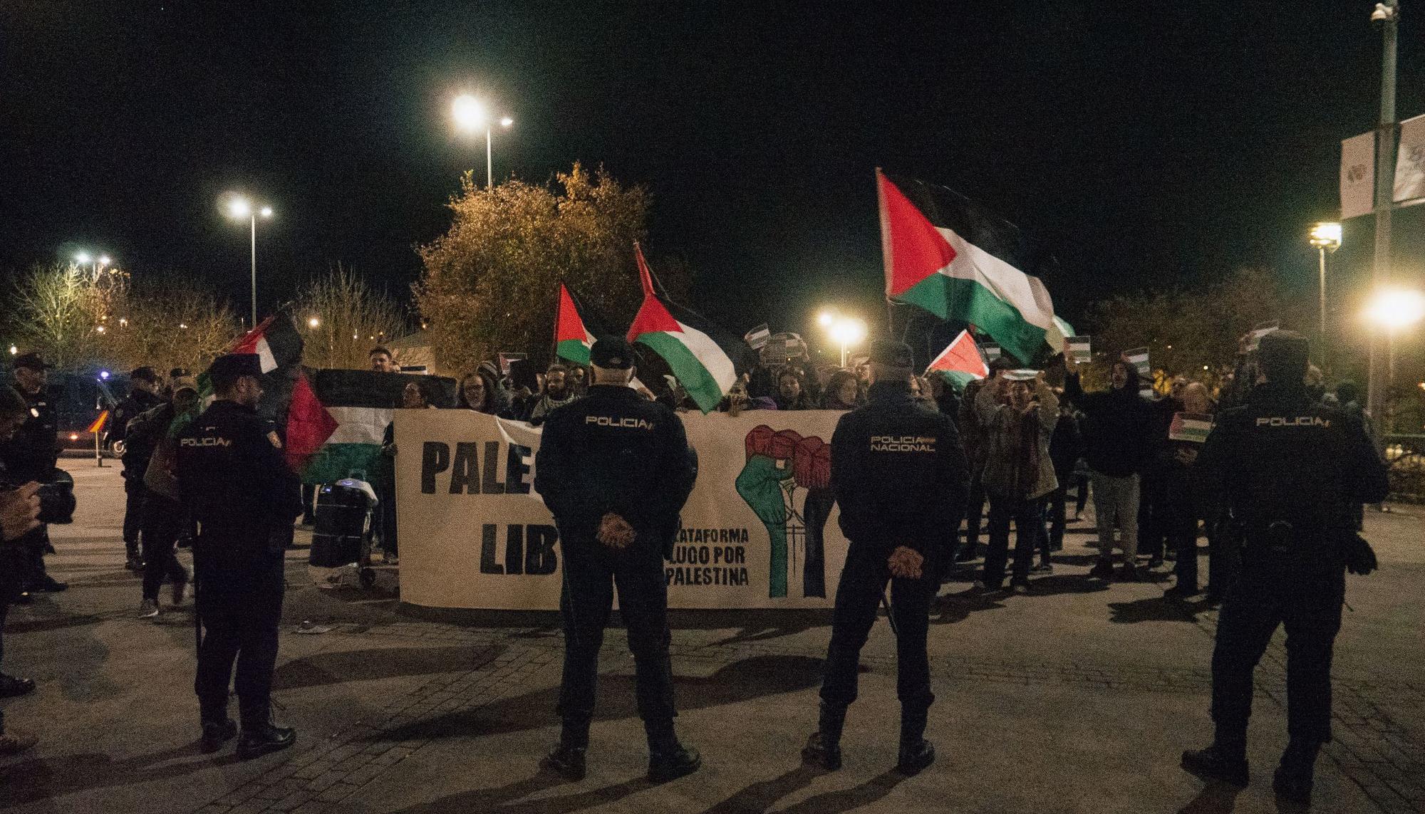Protestas lugo palestina