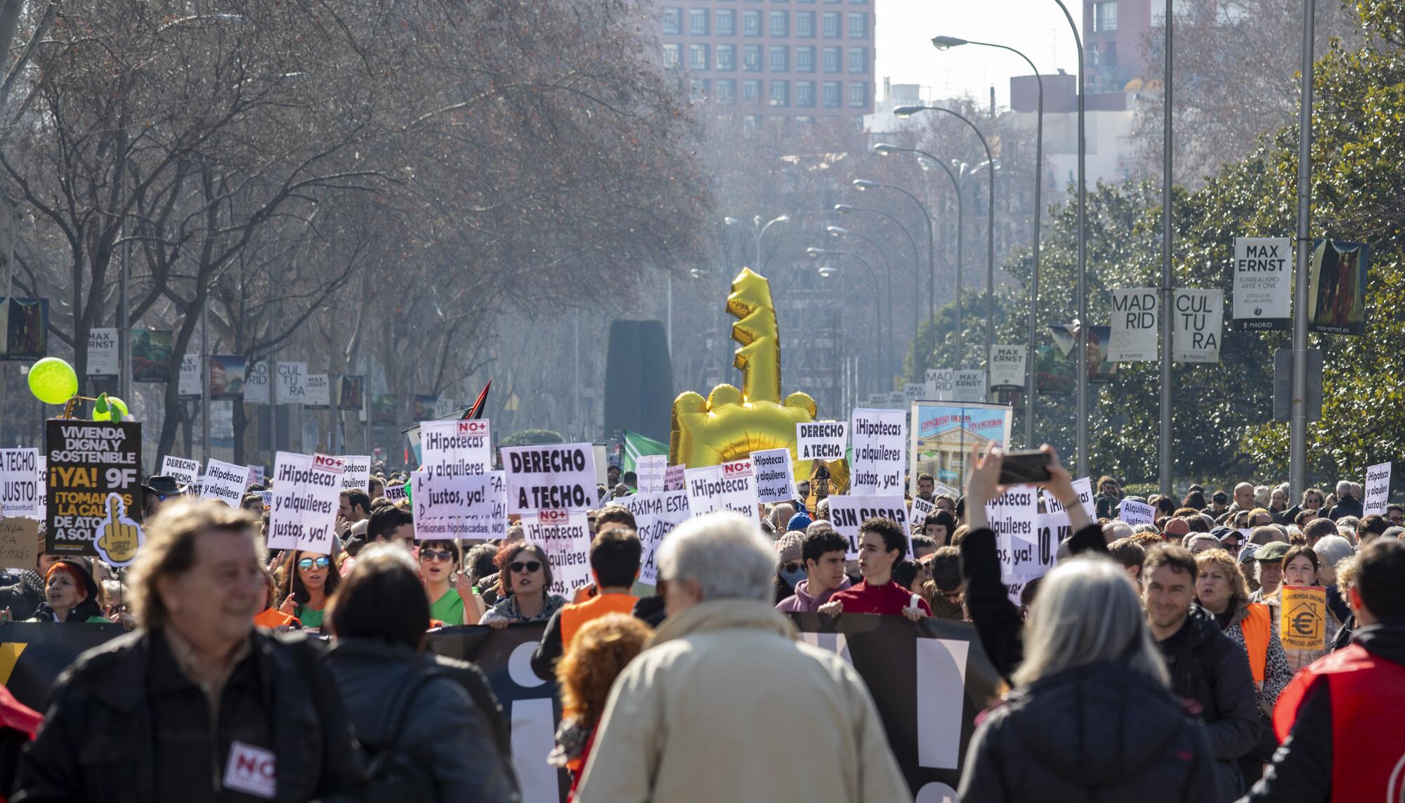 Manifestación Vivienda 9F - 5