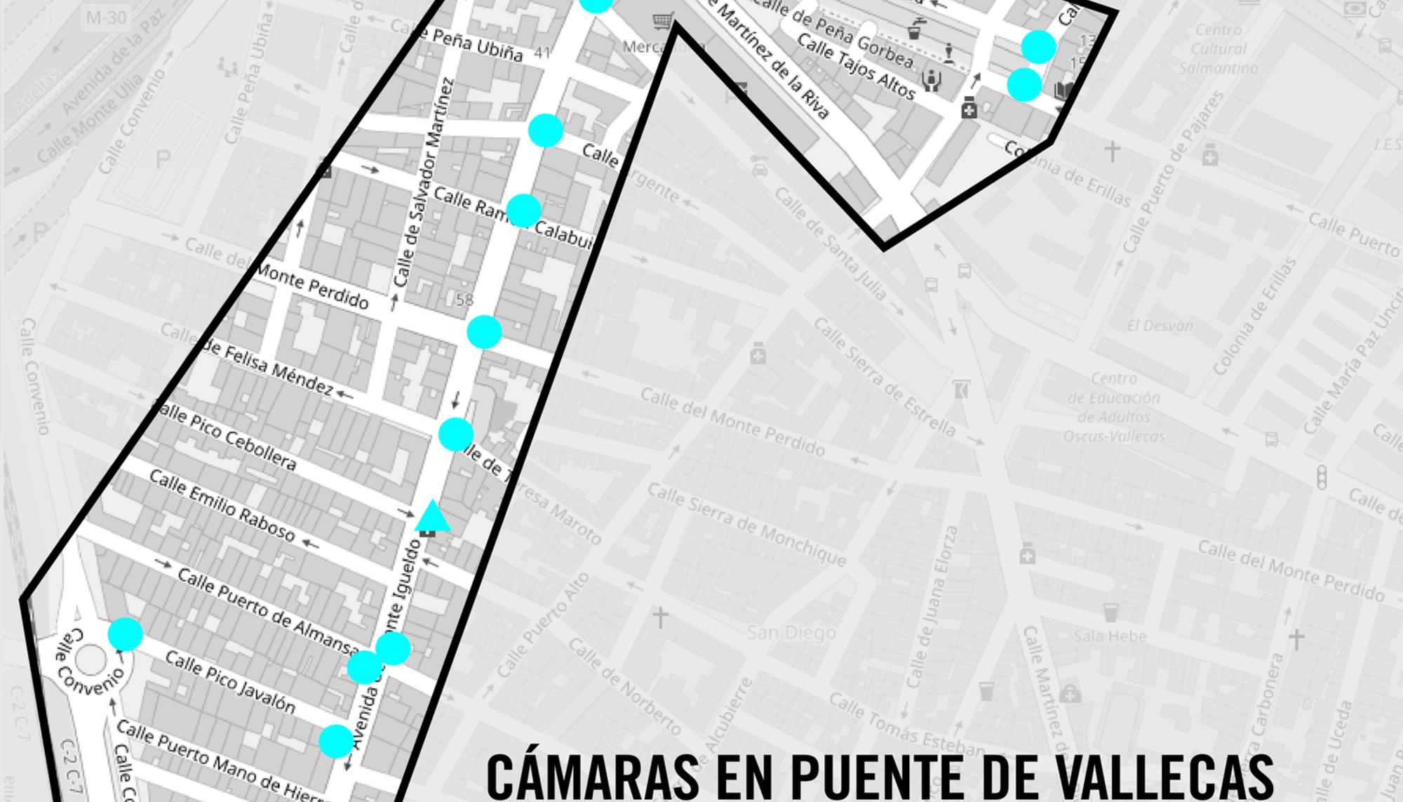Infografía calles Vallecas