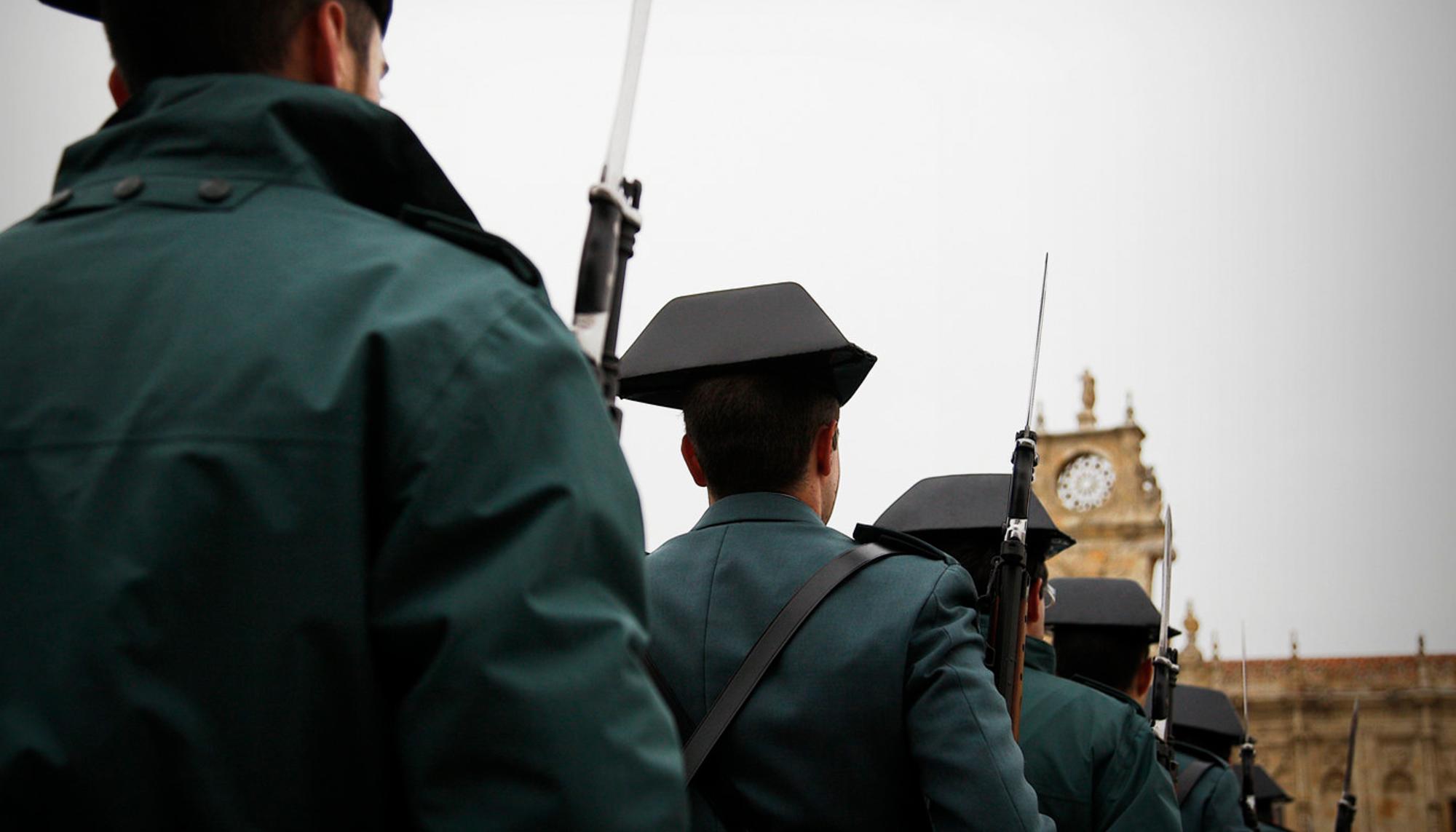 Guardia civil desfile
