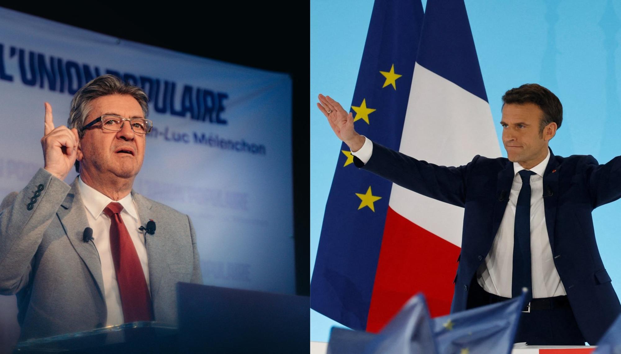 Mélenchon contra Macron