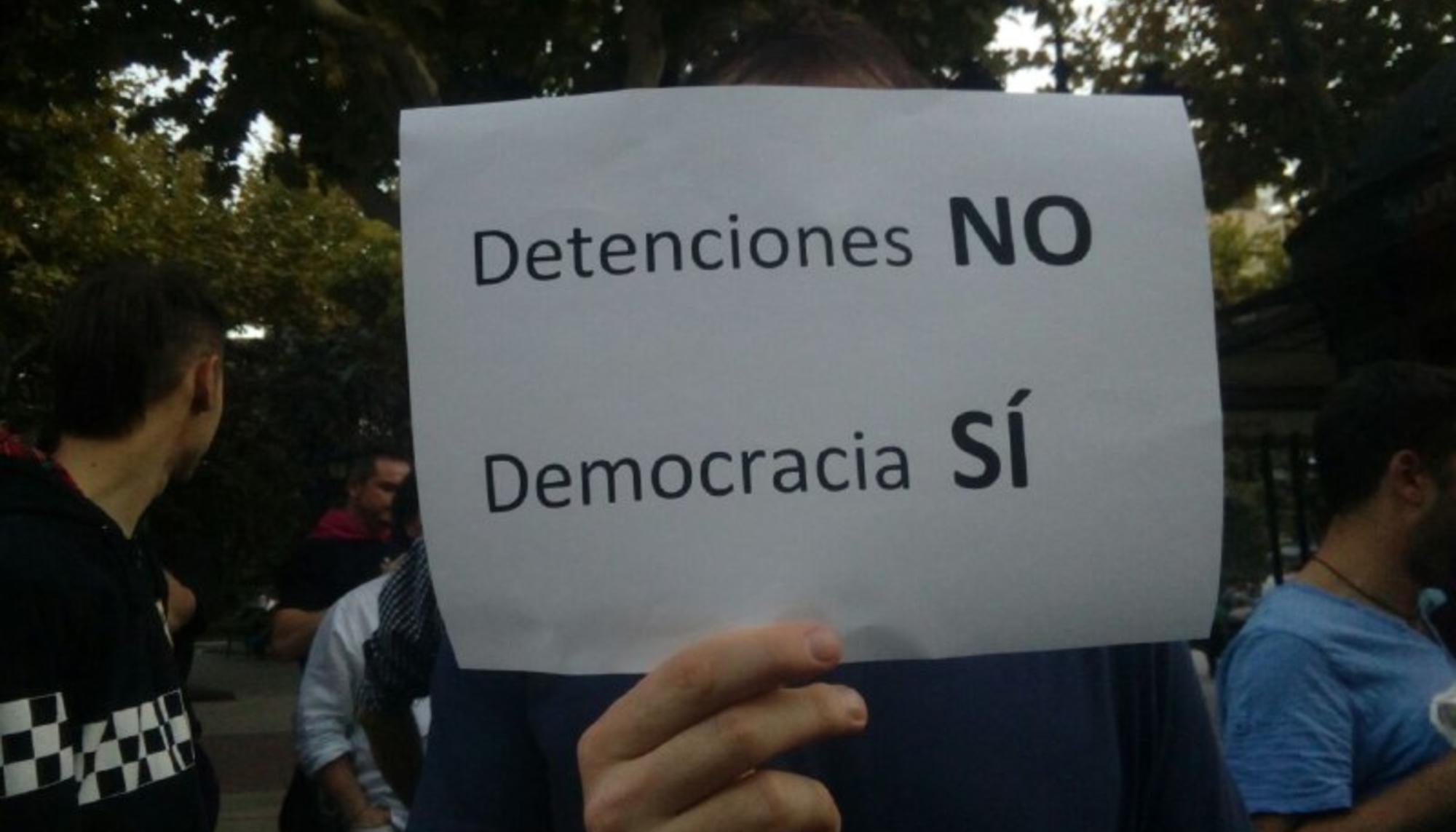 Manifestación por el derecho a decidir en Logroño