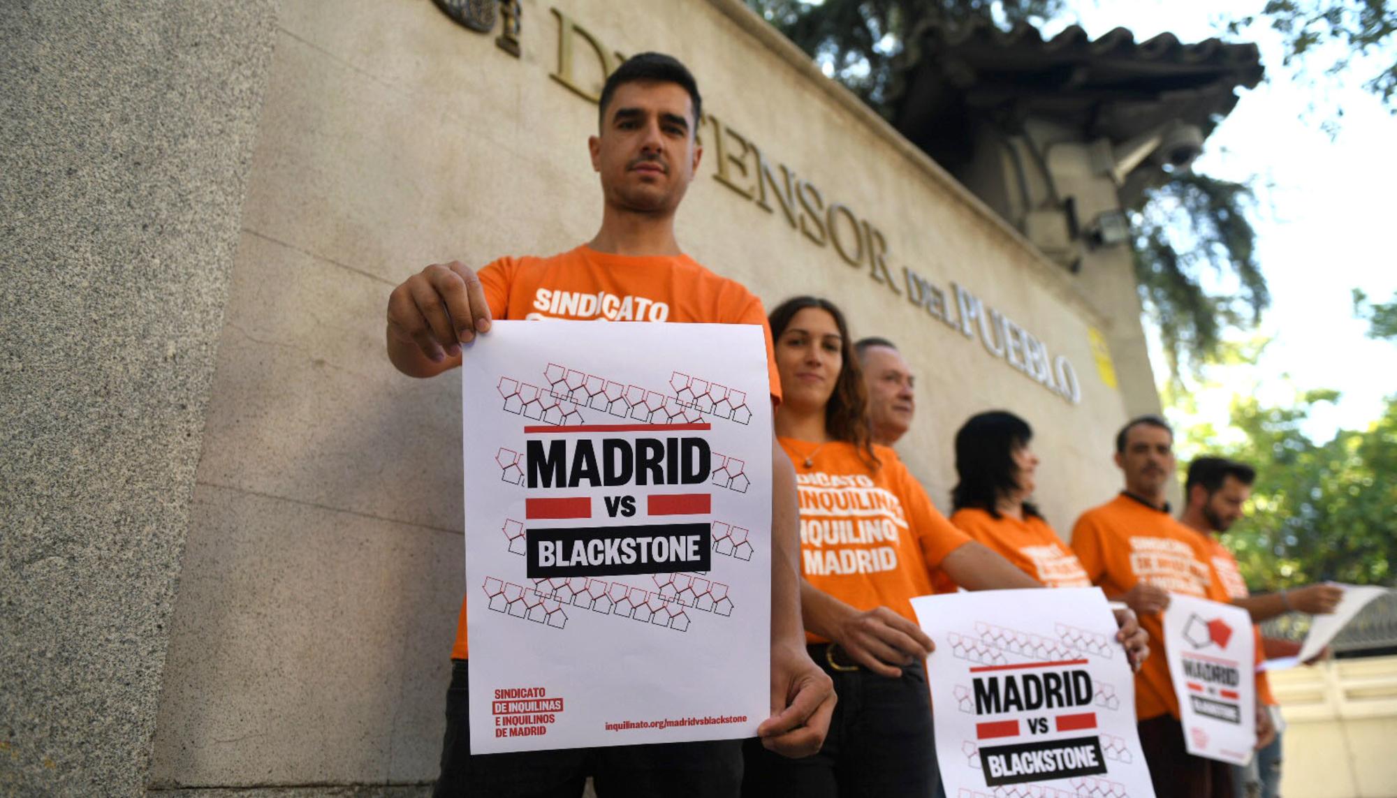 Inicio de la campaña MadridVsBlackstone
