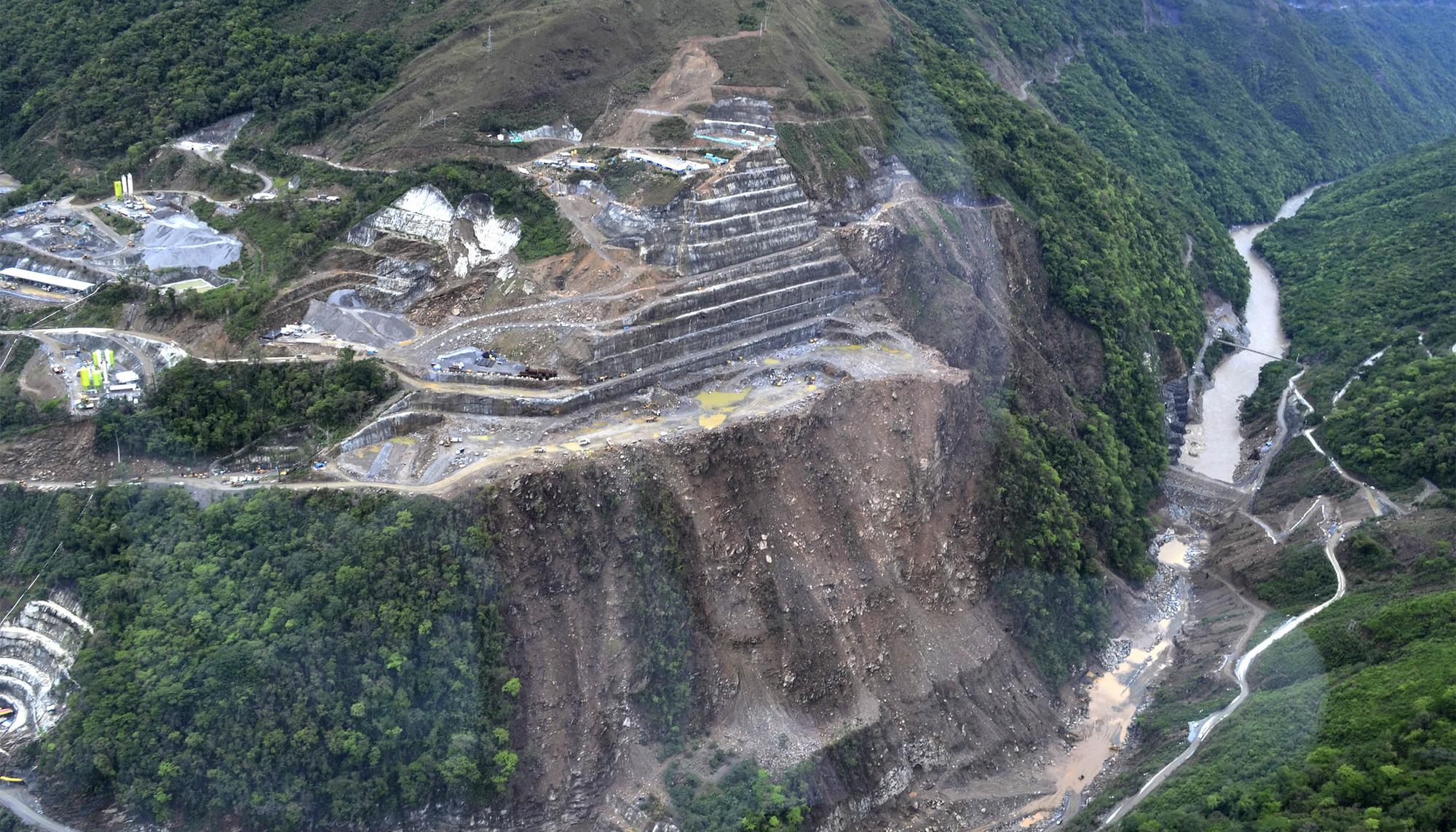 Hidroituango, la mayor empresa hidroeléctrica de Colombia.