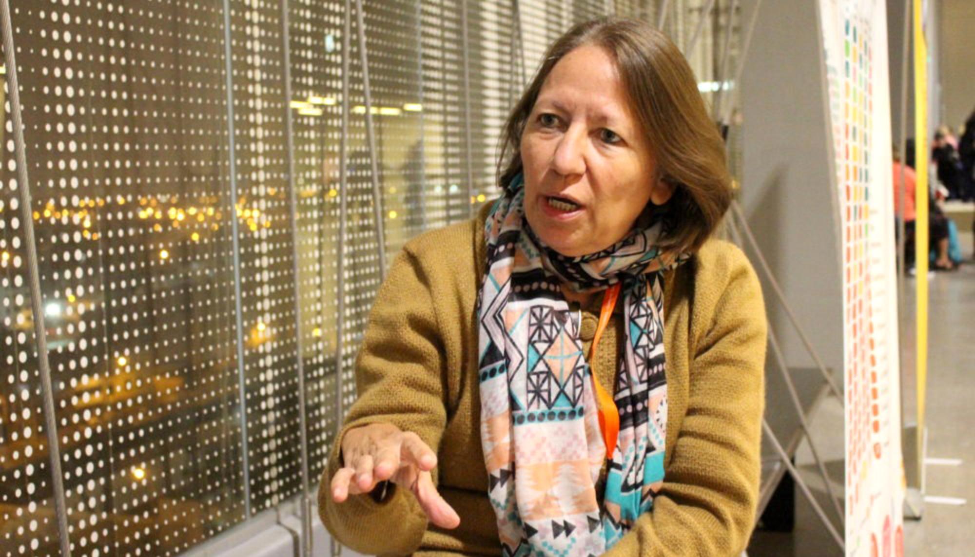 La activista feminista nicaragüense María Teresa Blandón.