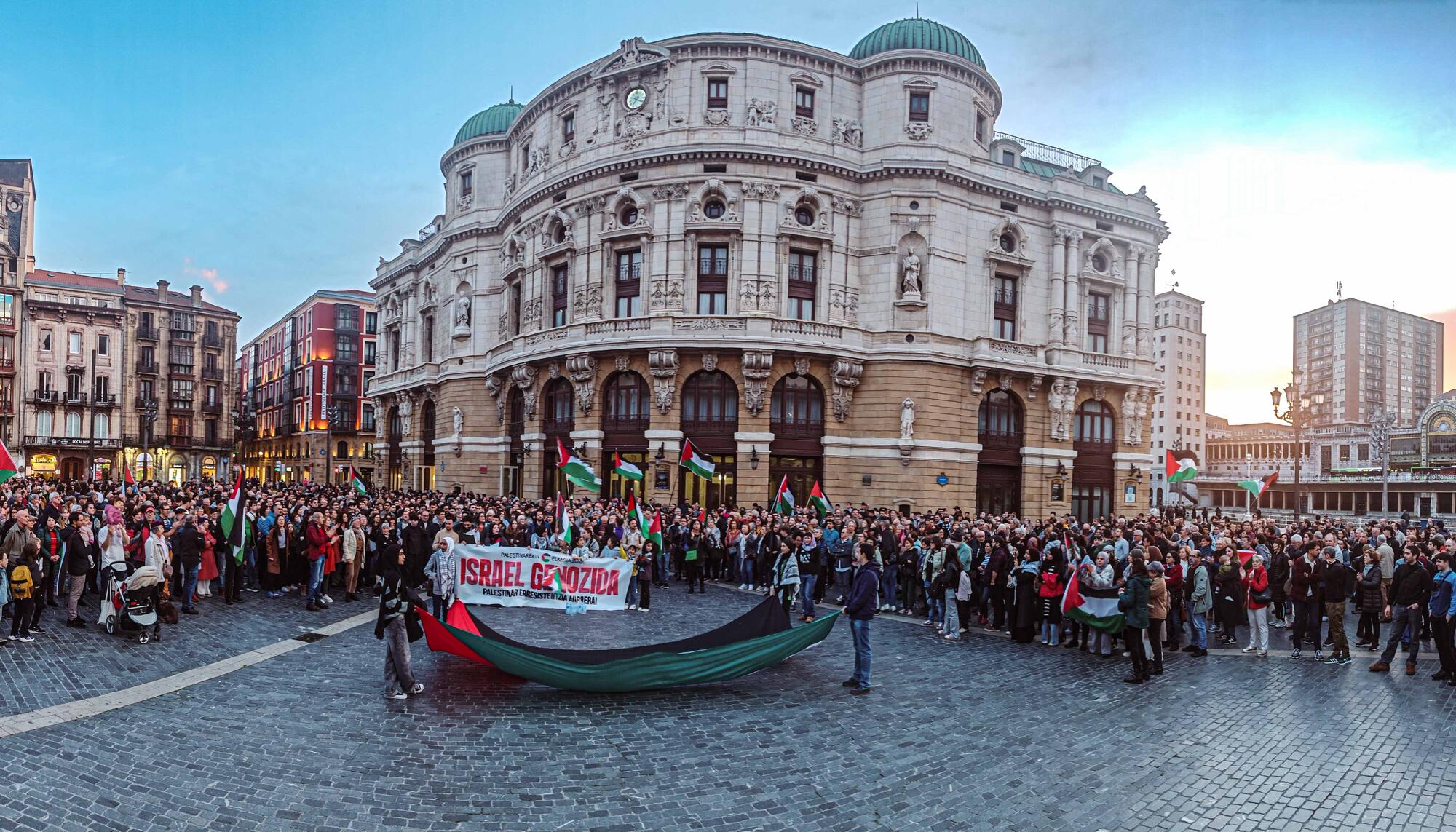 Movilización de Palestinarekin Elkartasuna en Bilbao - 12