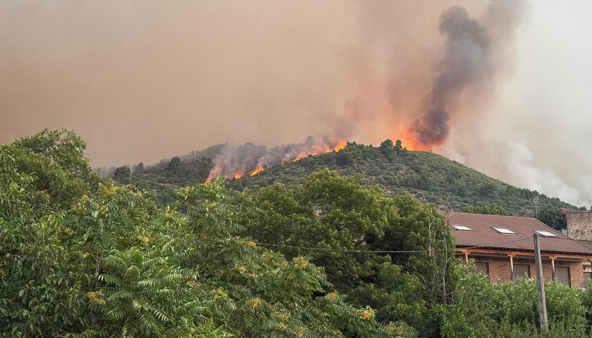 Incendio Ávila Gredos