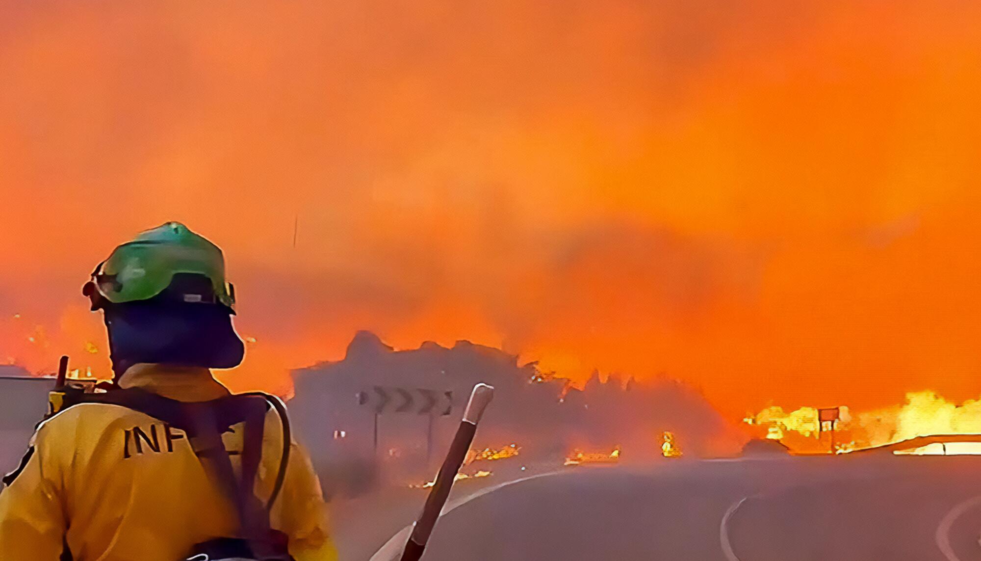 Los Gallardos Incendio