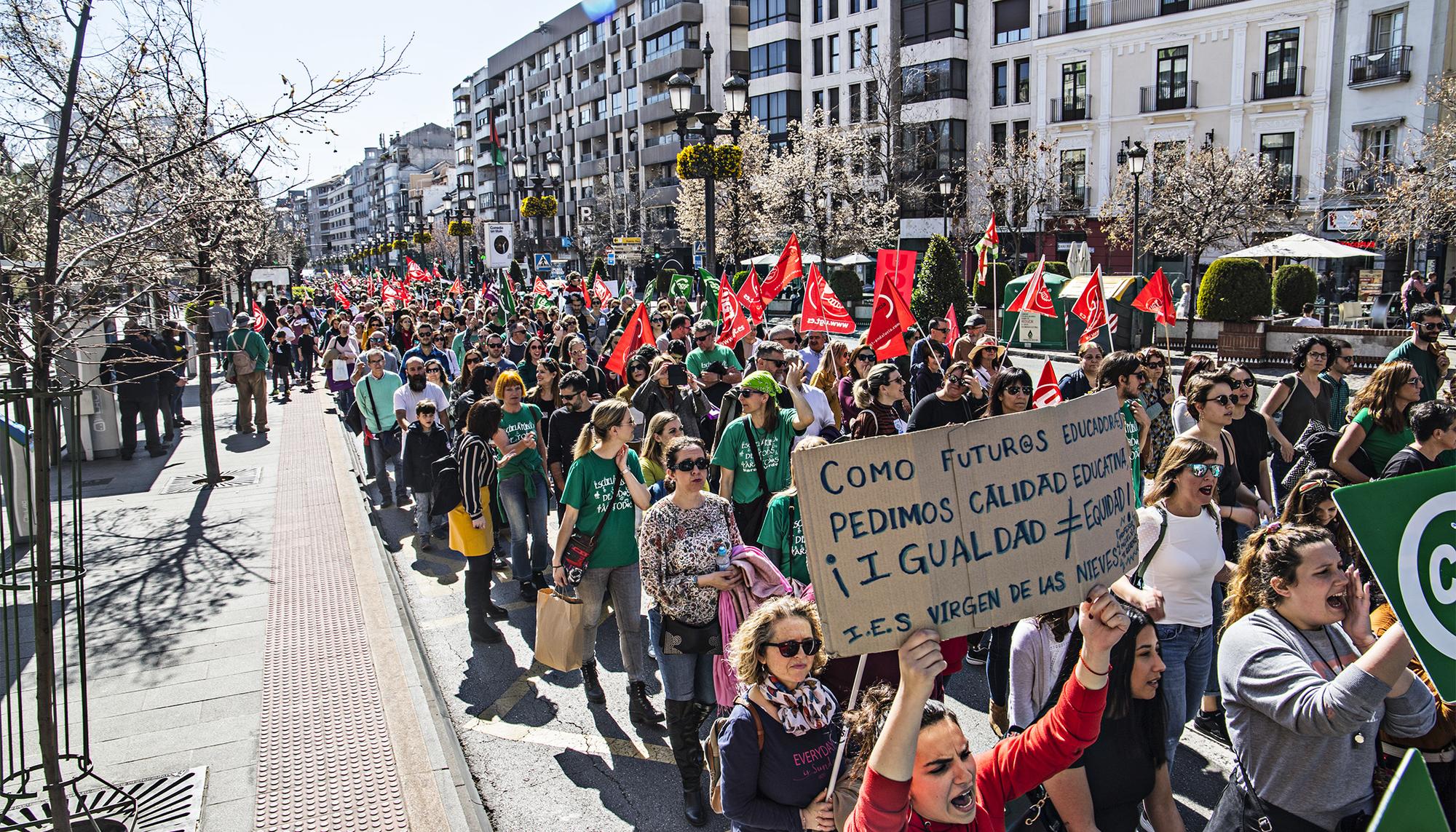 Huelga Educativa Andalucía 5
