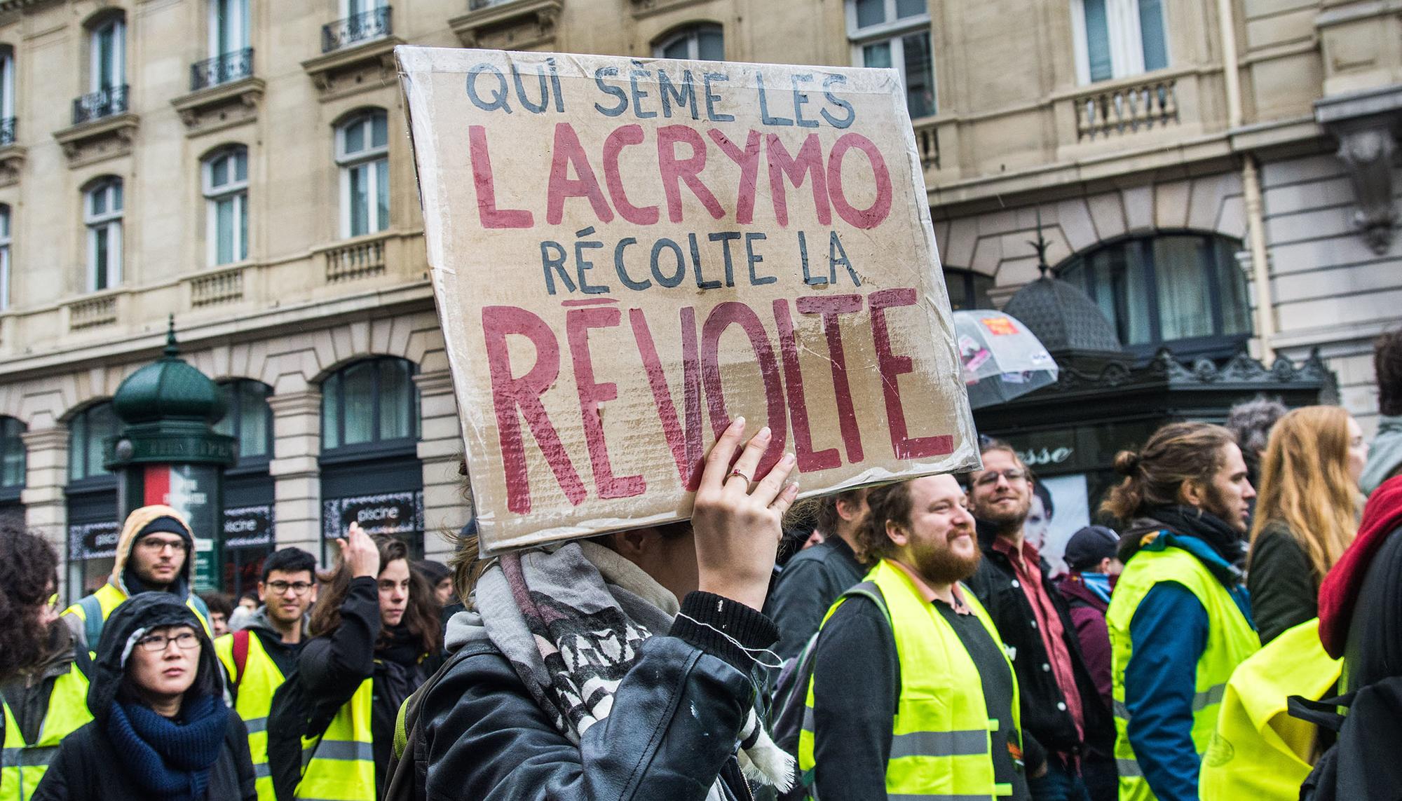Protestas París 2
