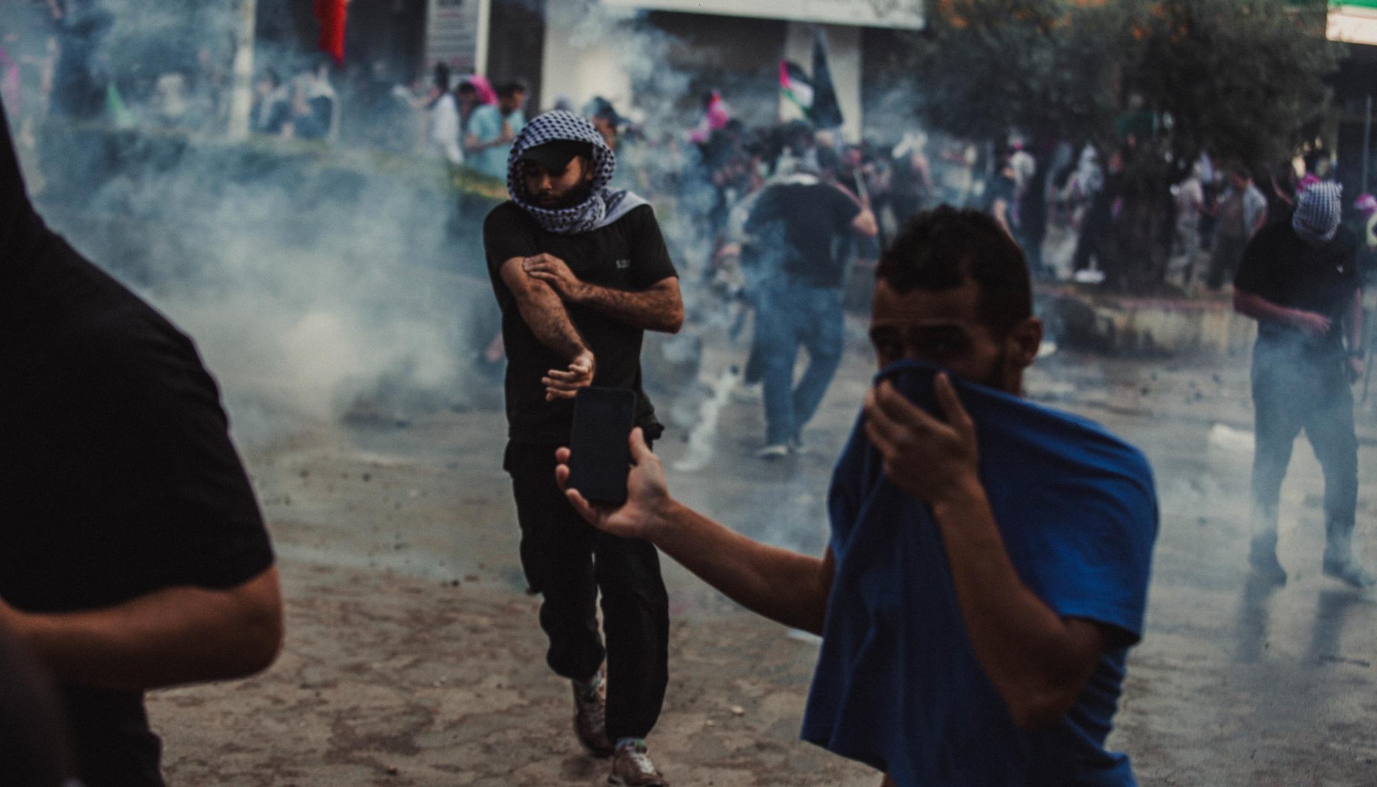 Beirut, protestas bombardeo Gaza - 4