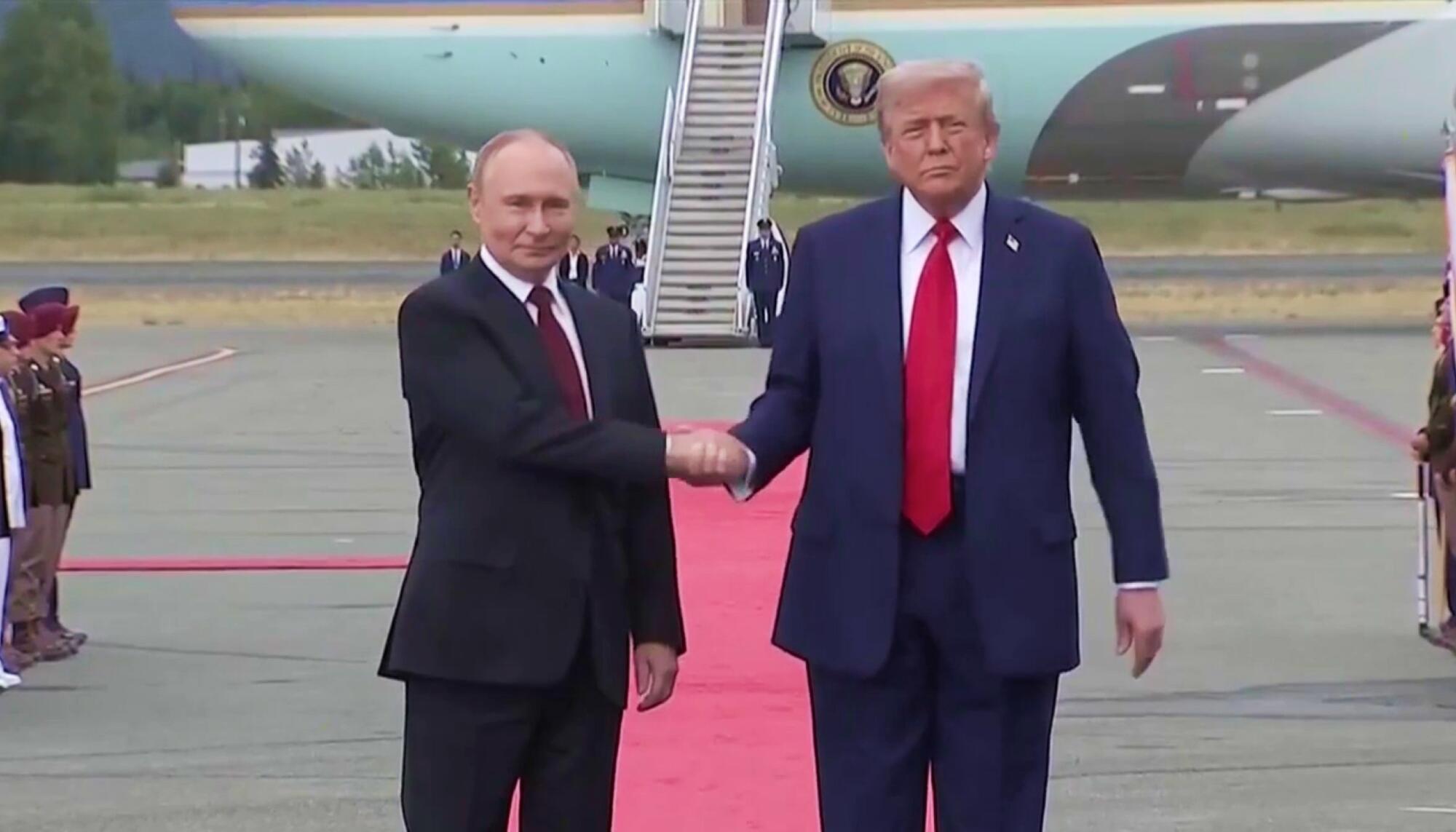 Putin y Trump en Alaska