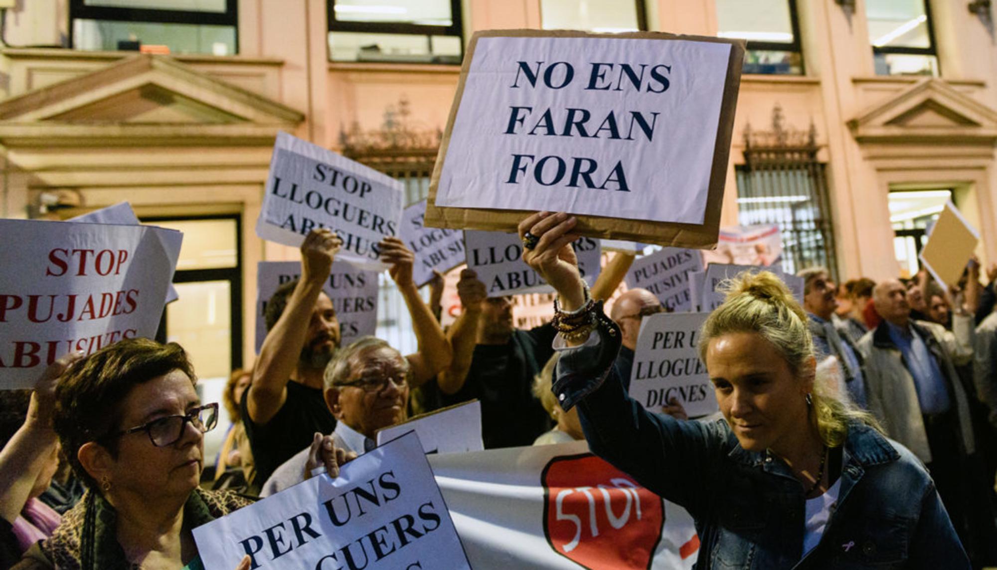 protesta azora Badalona 