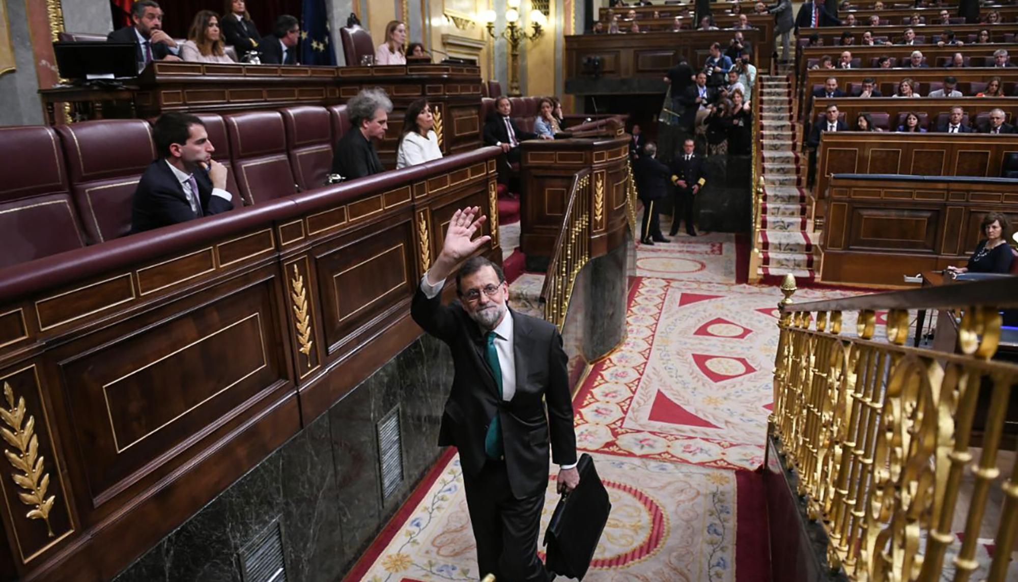 Mariano Rajoy Moción de censura Congreso 2