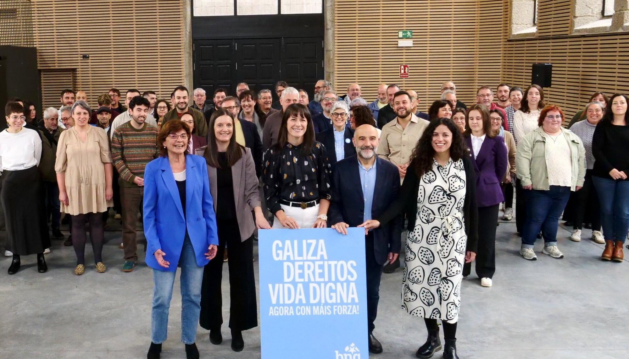 Cabezas de lista BNG 2026