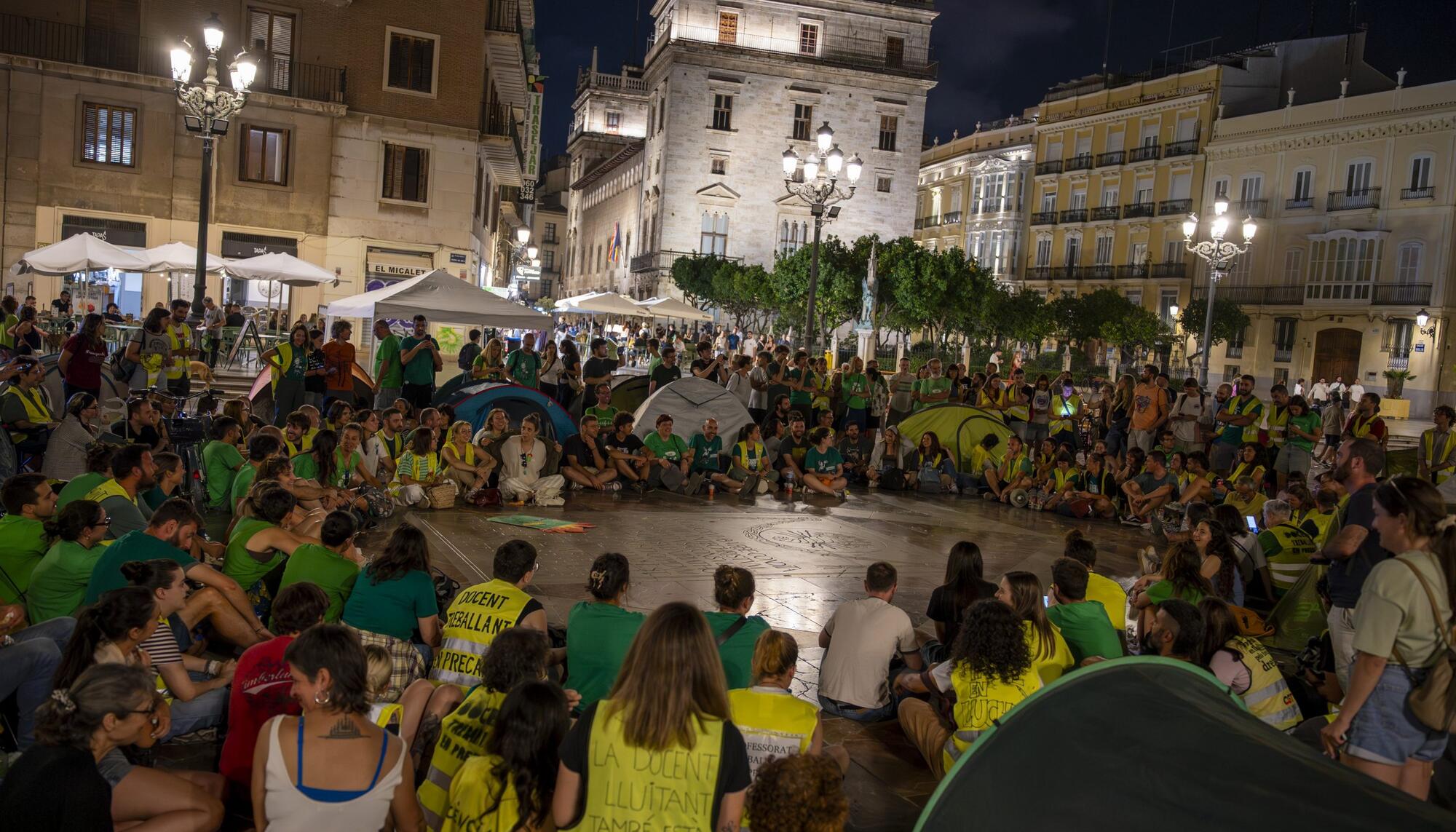 Acampada Profesores