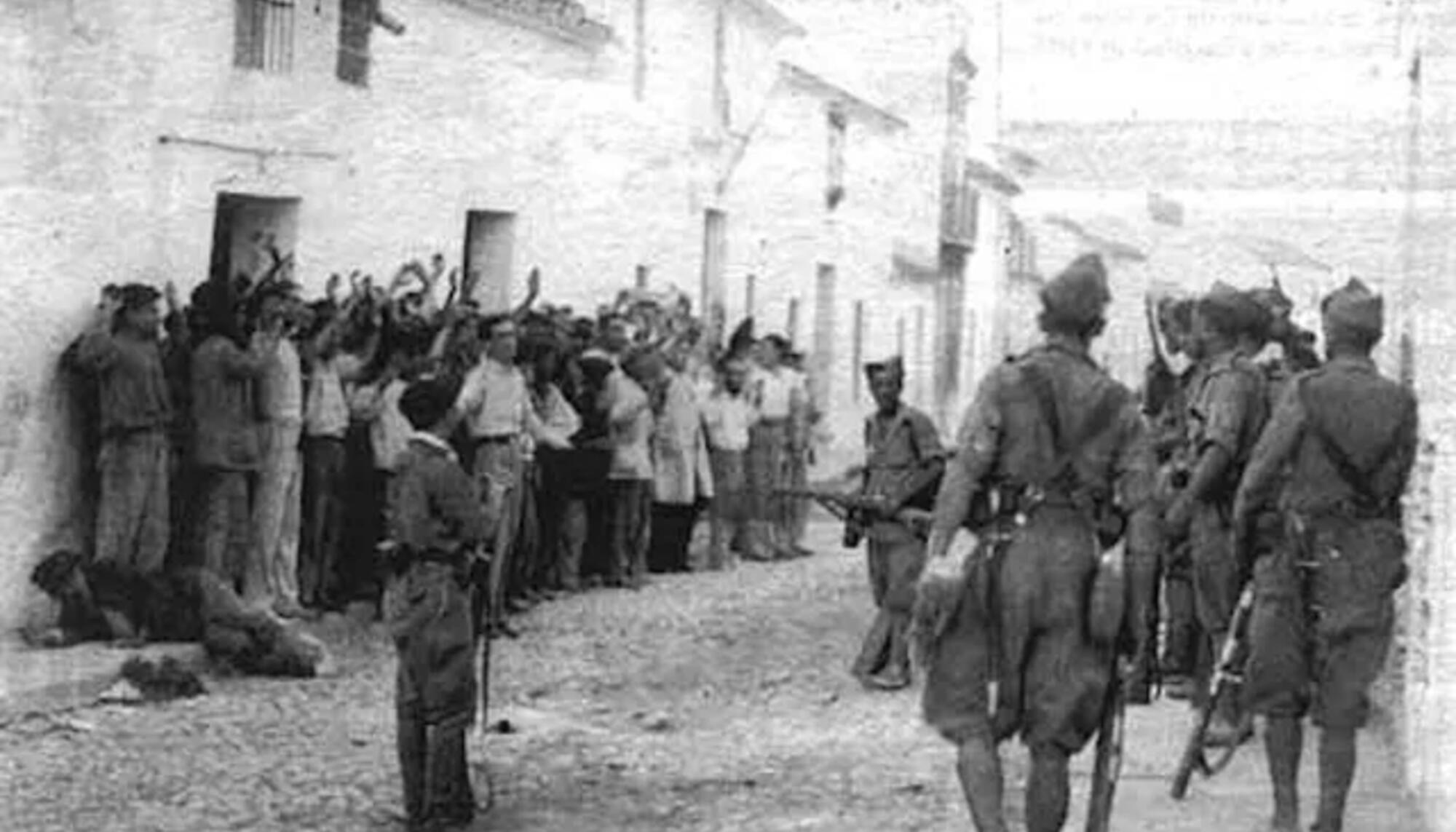 columna muerte badajoz guerra civil extremadura