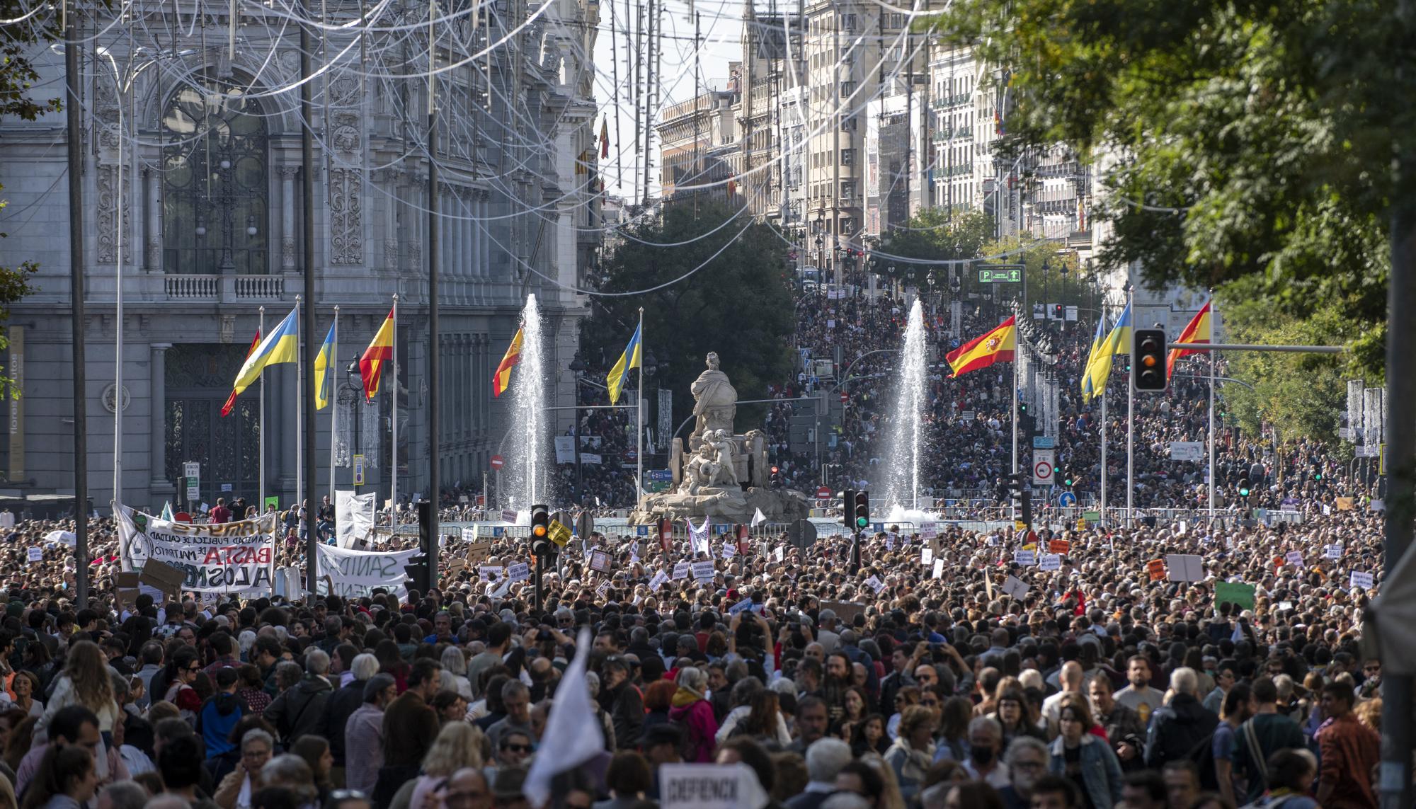 Manifestación por la Sanidad Pública en Madrid - 27