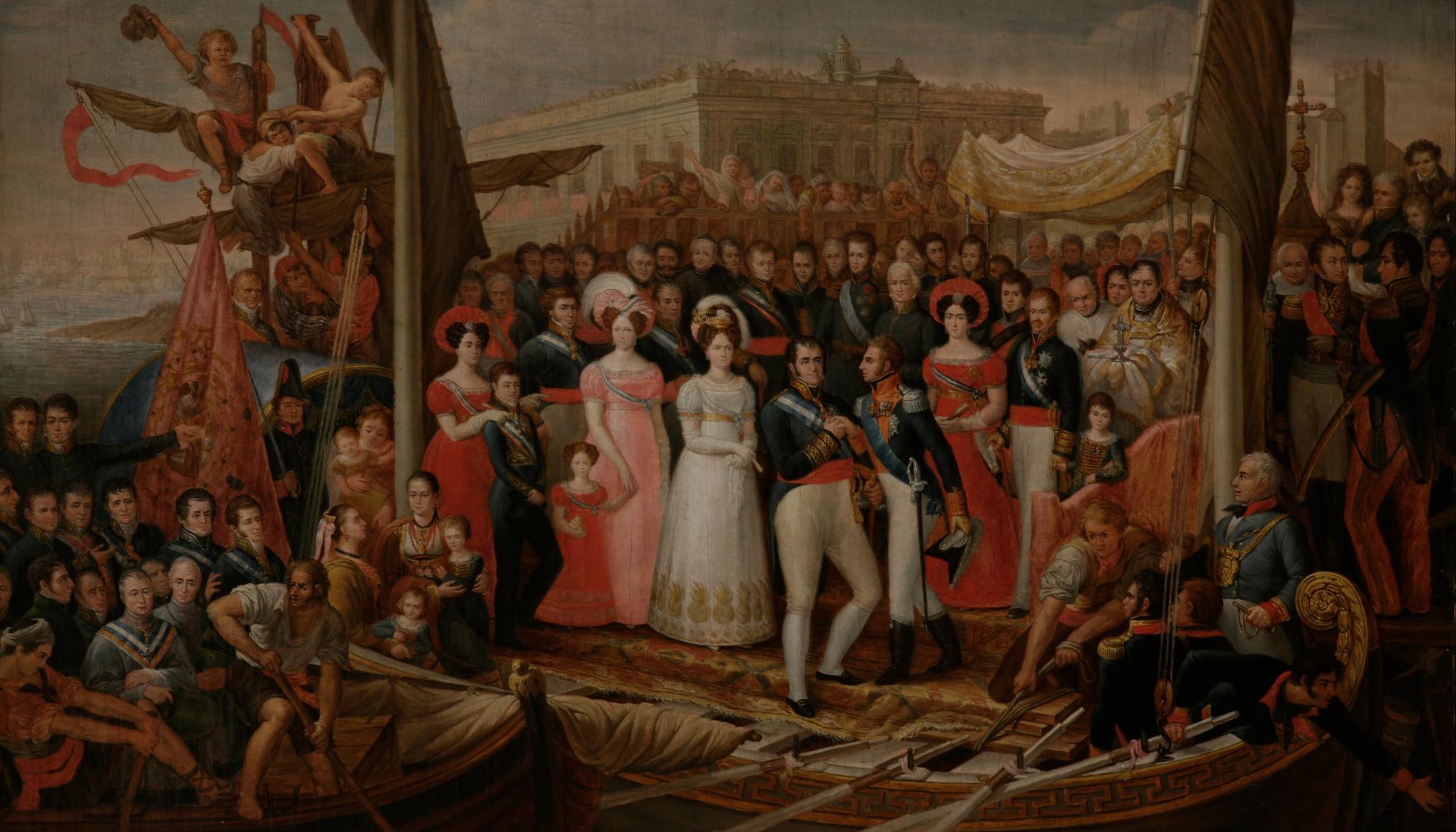 Desembarco de Fernando VII en El Puerto de Santa María