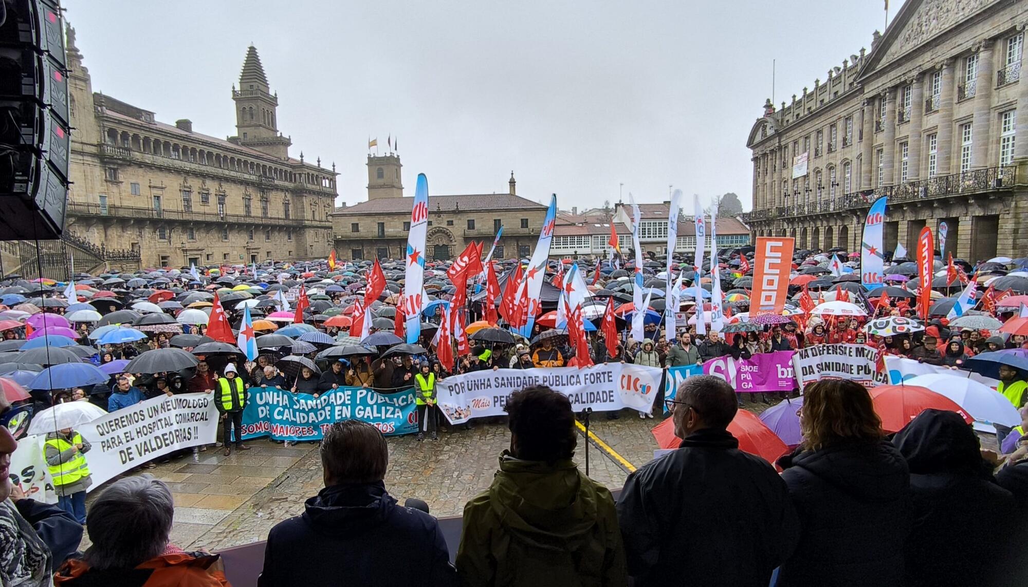 manifestación SOS Sanidade 01/02/26