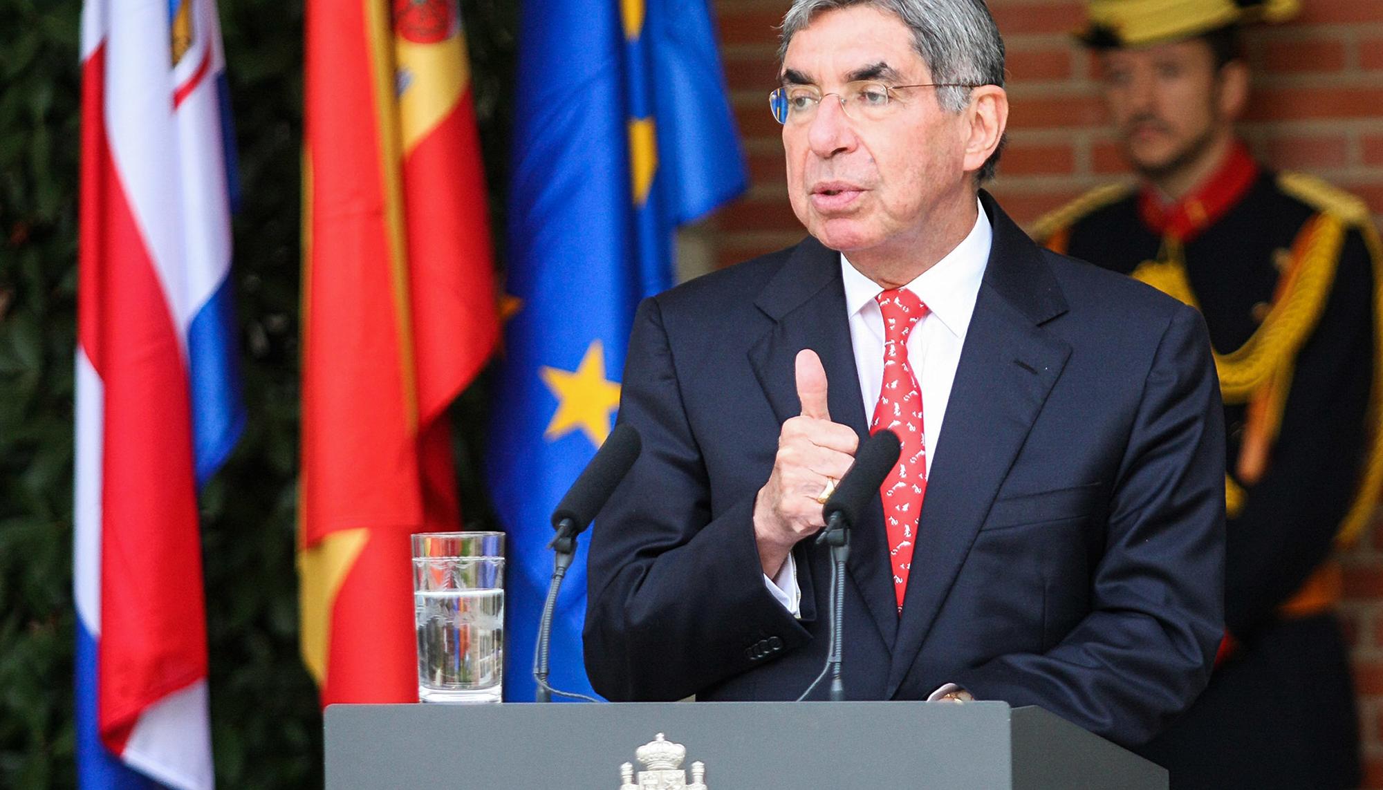 Oscar Arias ex-presidente de Costa Rica 2